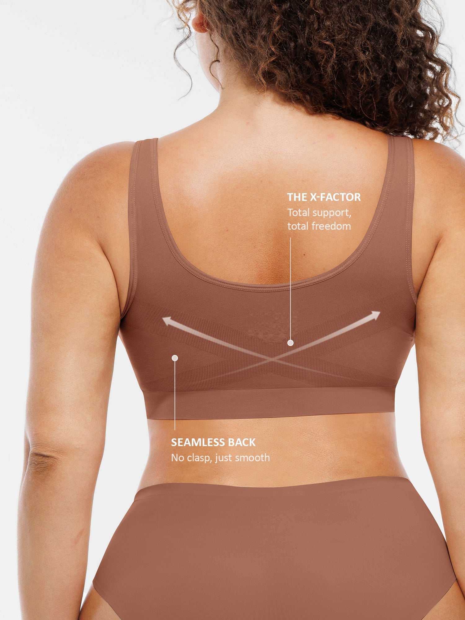 Women's Everyday Bra – No Underwire Wide-Strap Shapewear