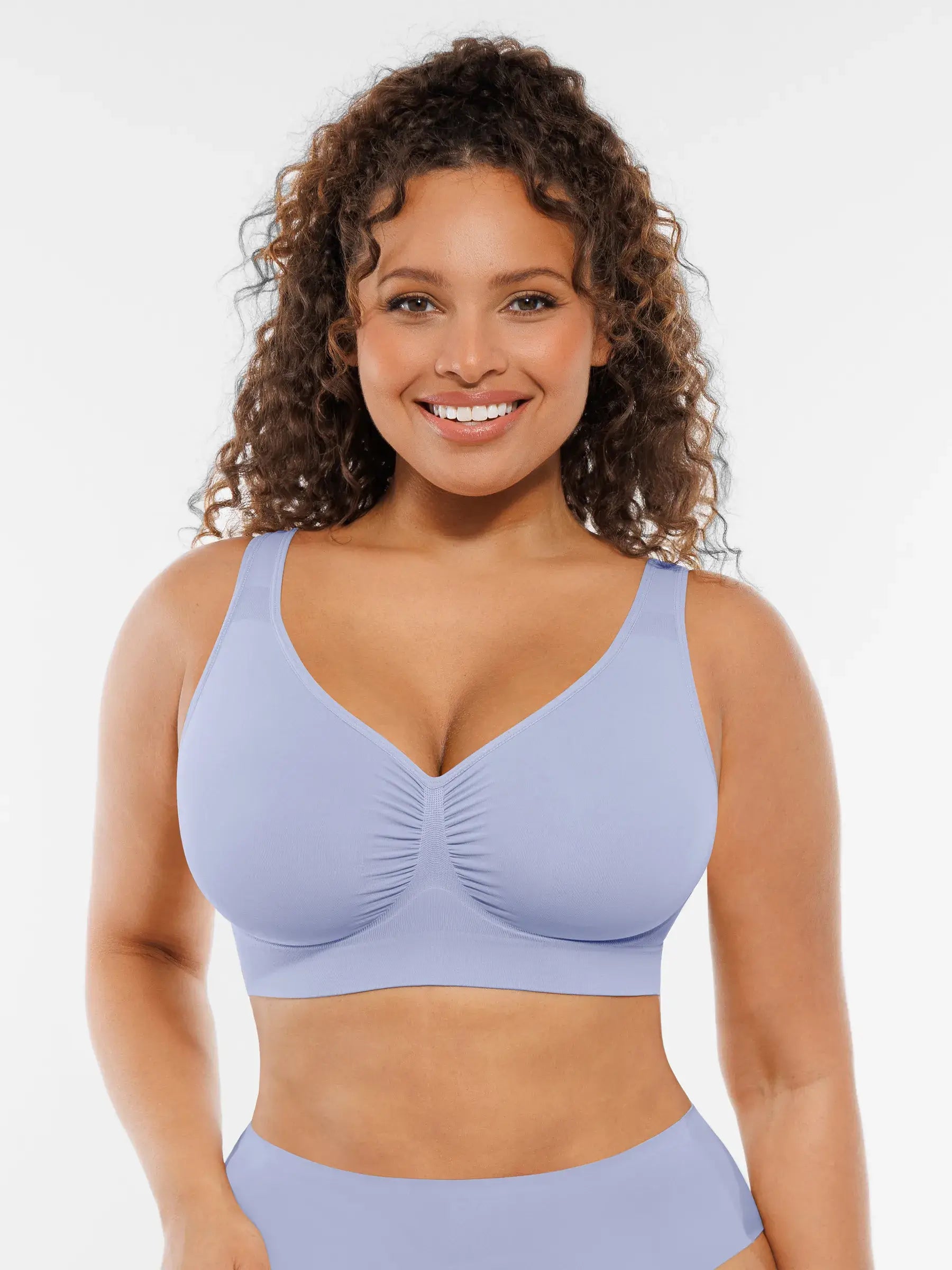 Women's Everyday Bra – No Underwire Wide-Strap Shapewear
