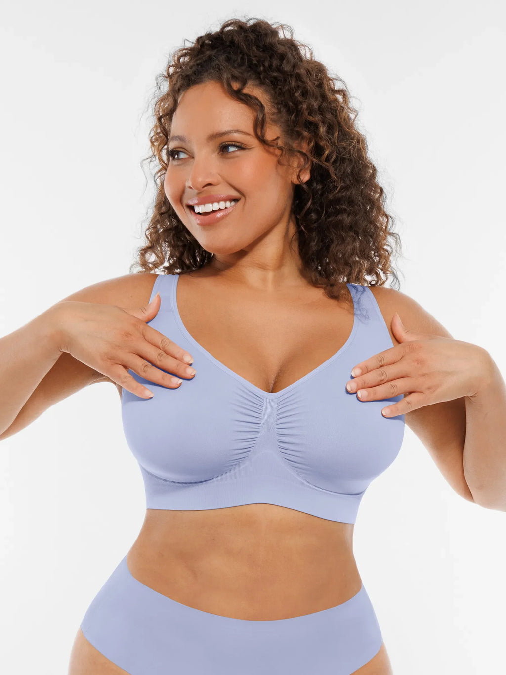 Women's Everyday Bra – No Underwire Wide-Strap Shapewear