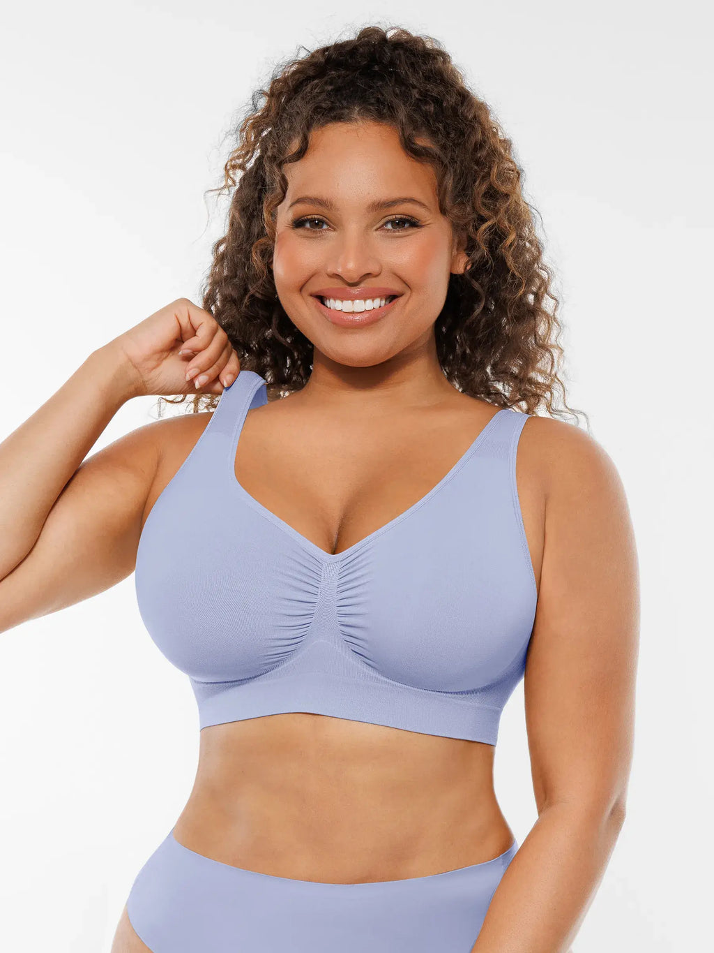 Women's Everyday Bra – No Underwire Wide-Strap Shapewear