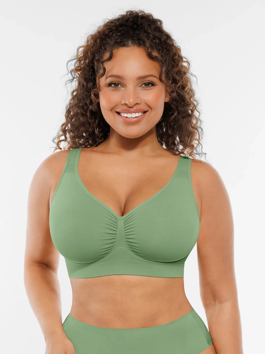 Women's Everyday Bra – No Underwire Wide-Strap Shapewear
