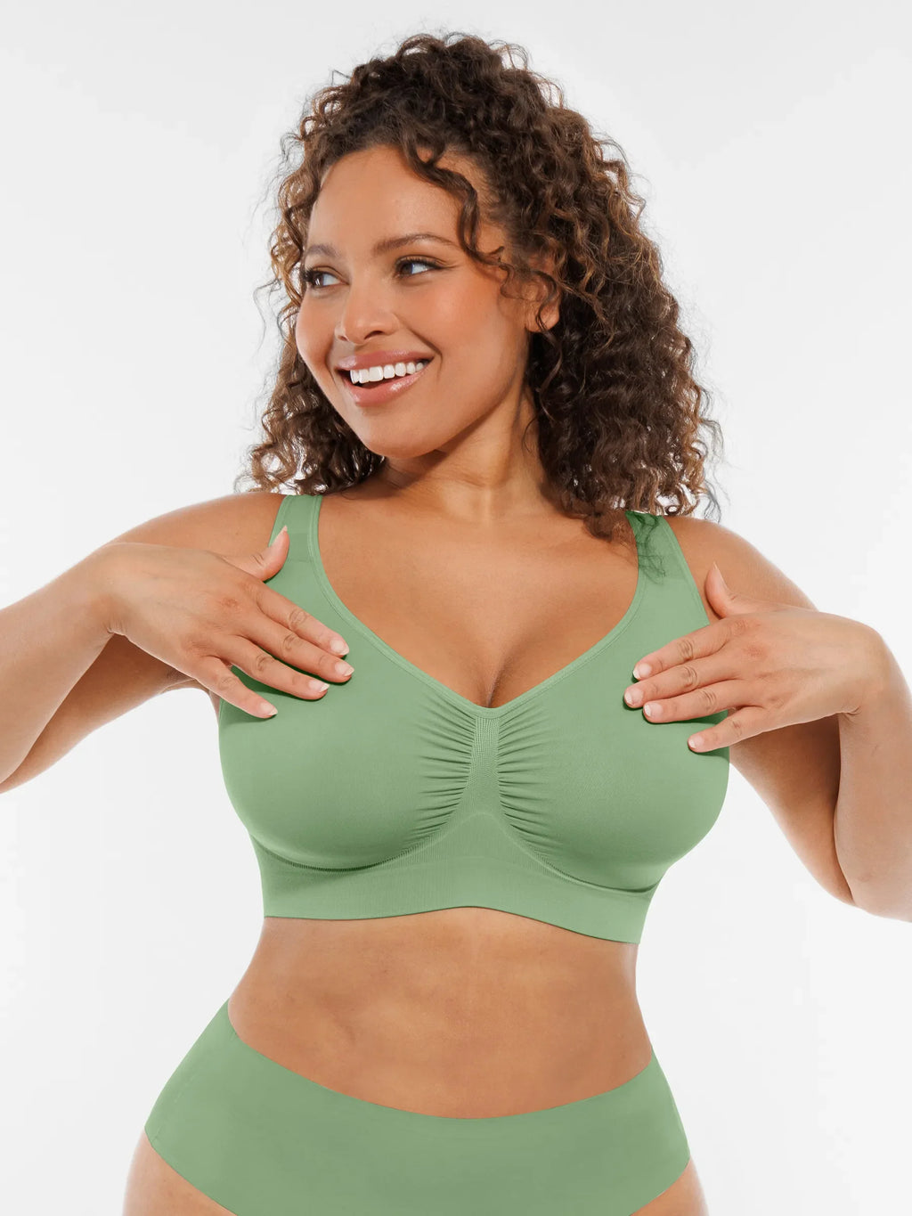 Women's Everyday Bra – No Underwire Wide-Strap Shapewear
