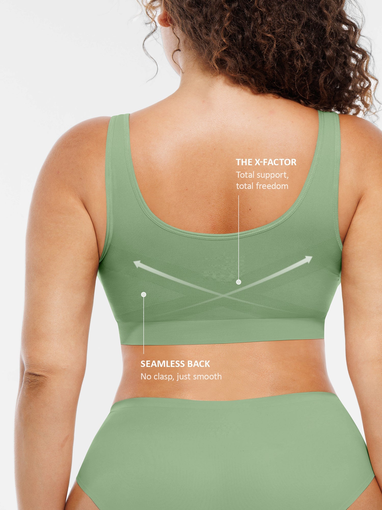 Women's Everyday Bra – No Underwire Wide-Strap Shapewear