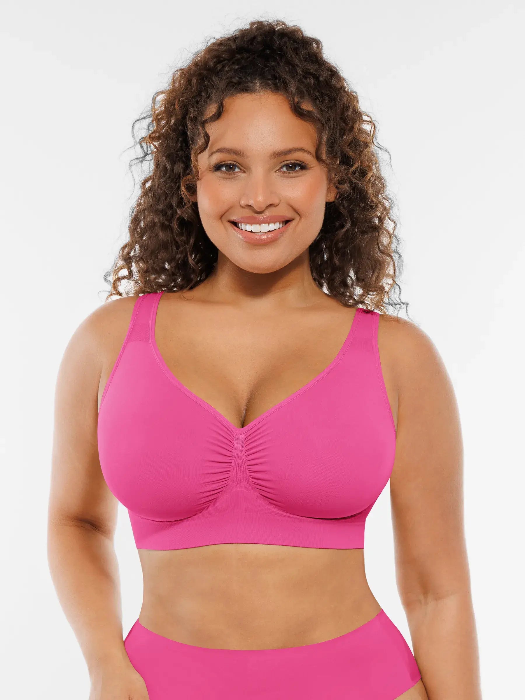 Women's Everyday Bra – No Underwire Wide-Strap Shapewear