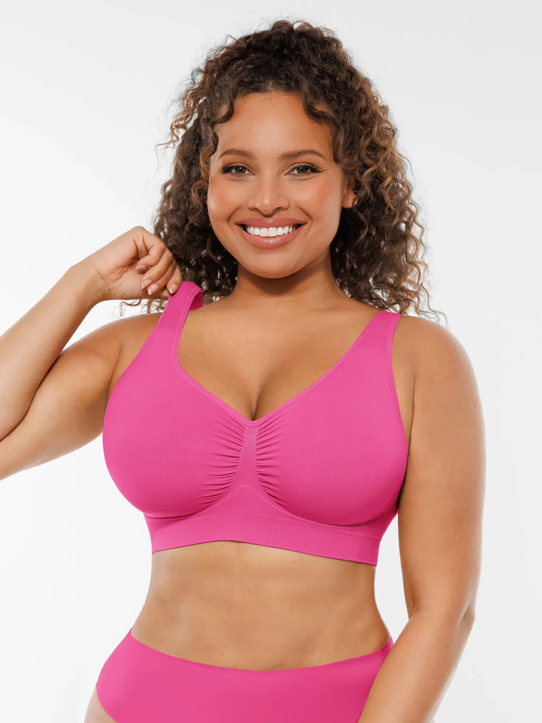 Women's Everyday Bra – No Underwire Wide-Strap Shapewear