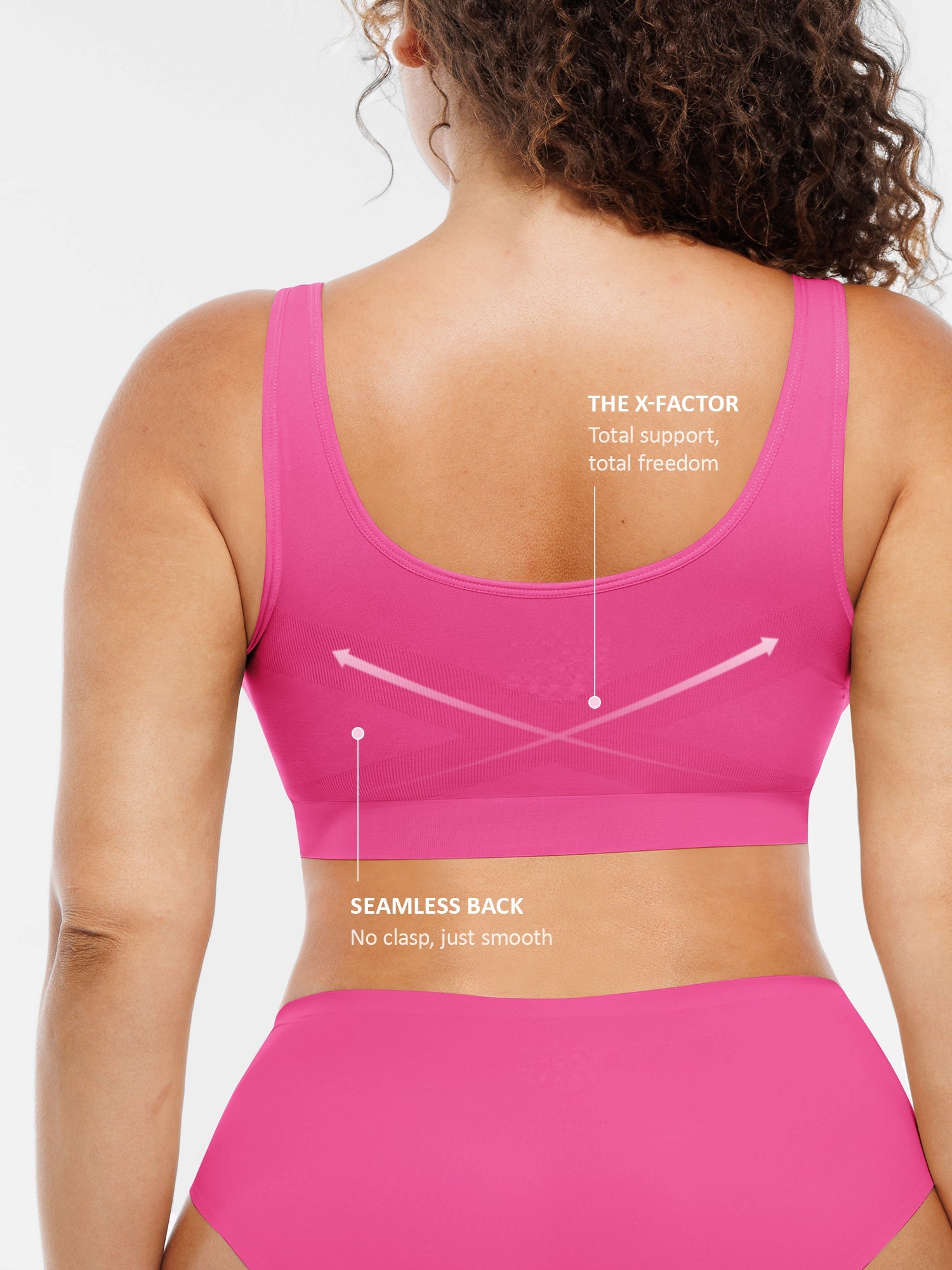 Women's Everyday Bra – No Underwire Wide-Strap Shapewear