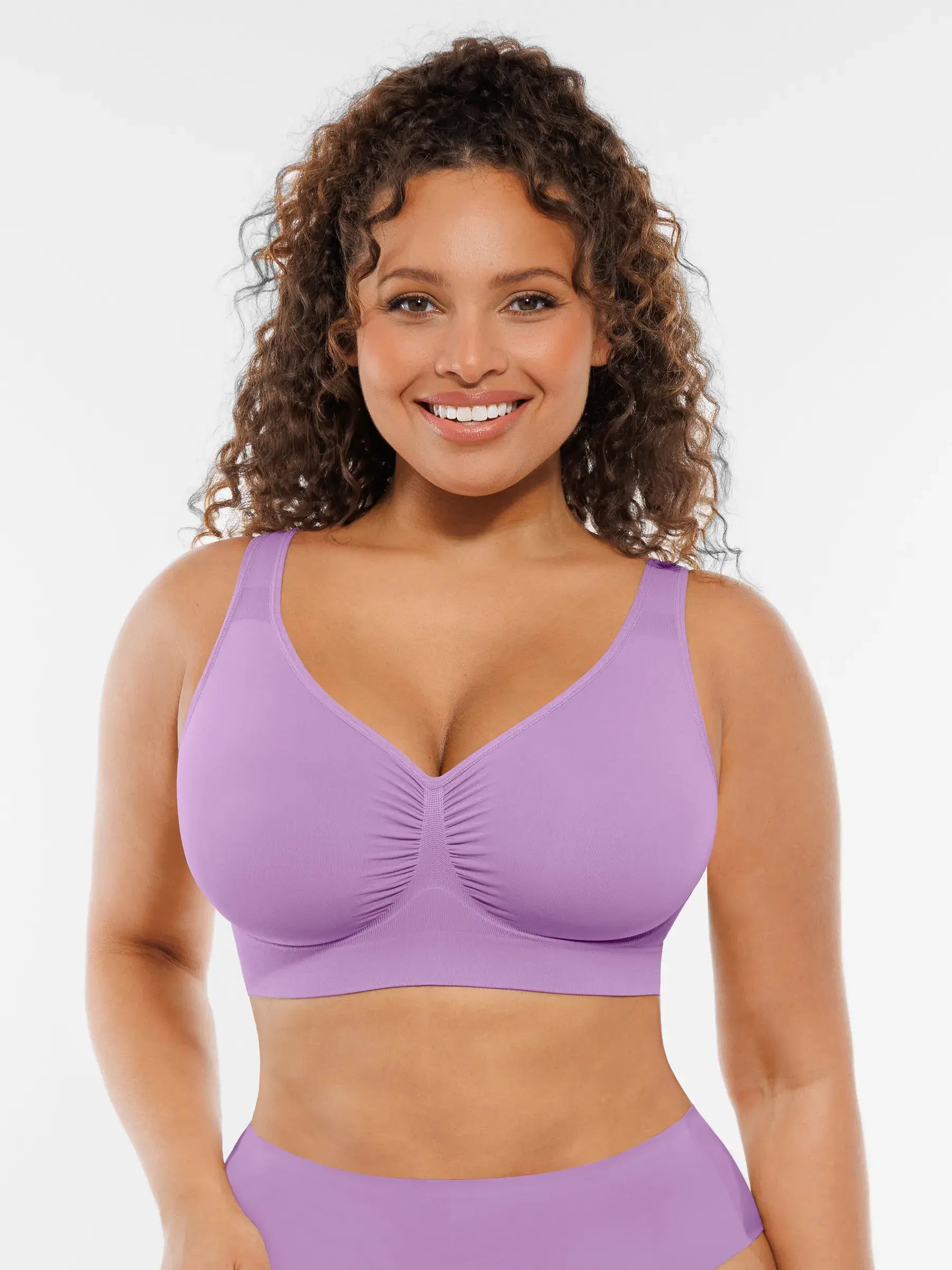 Women's Everyday Bra – No Underwire Wide-Strap Shapewear