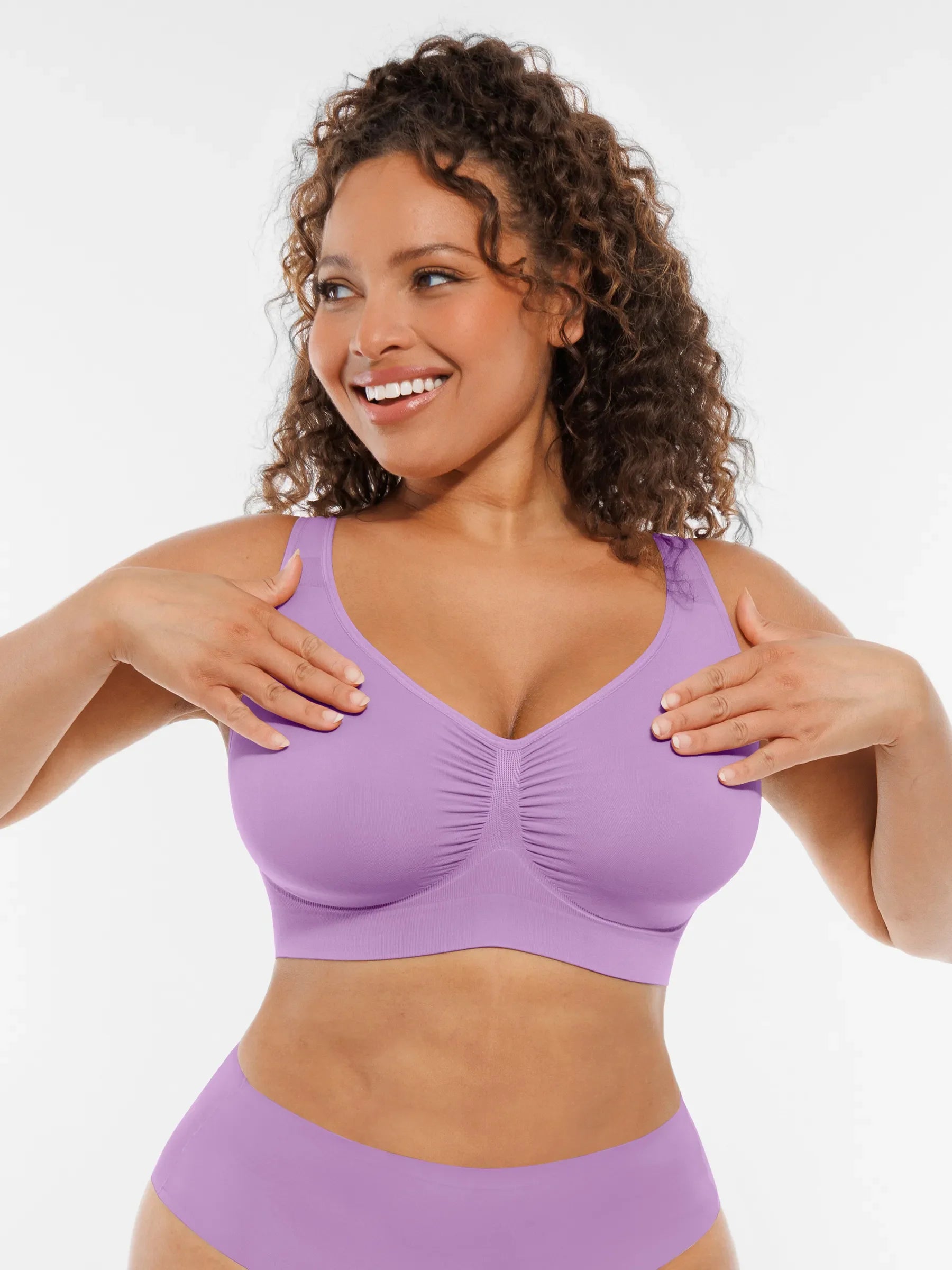Women's Everyday Bra – No Underwire Wide-Strap Shapewear