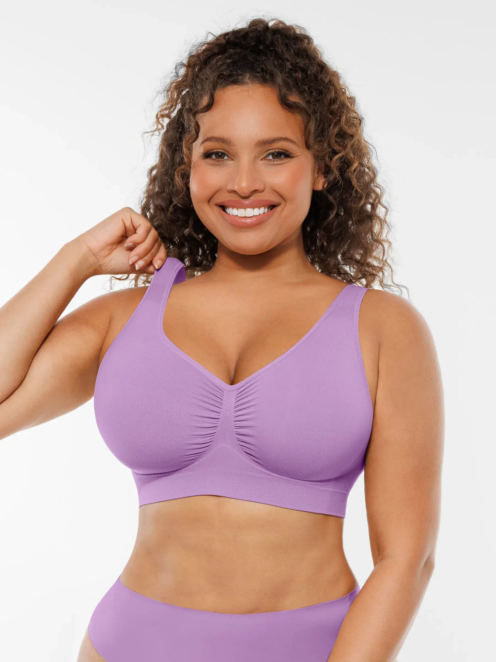 Women's Everyday Bra – No Underwire Wide-Strap Shapewear