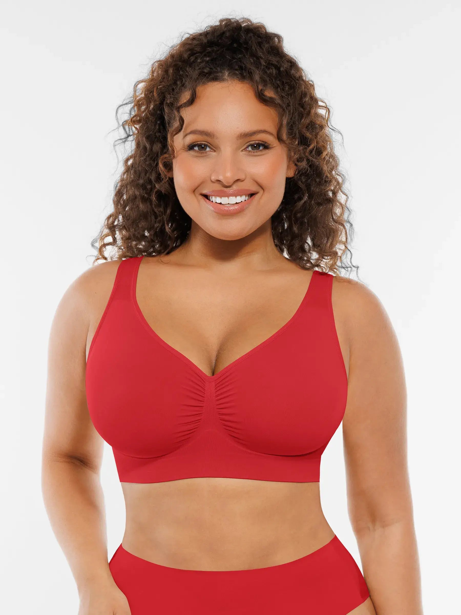 Women's Everyday Bra – No Underwire Wide-Strap Shapewear
