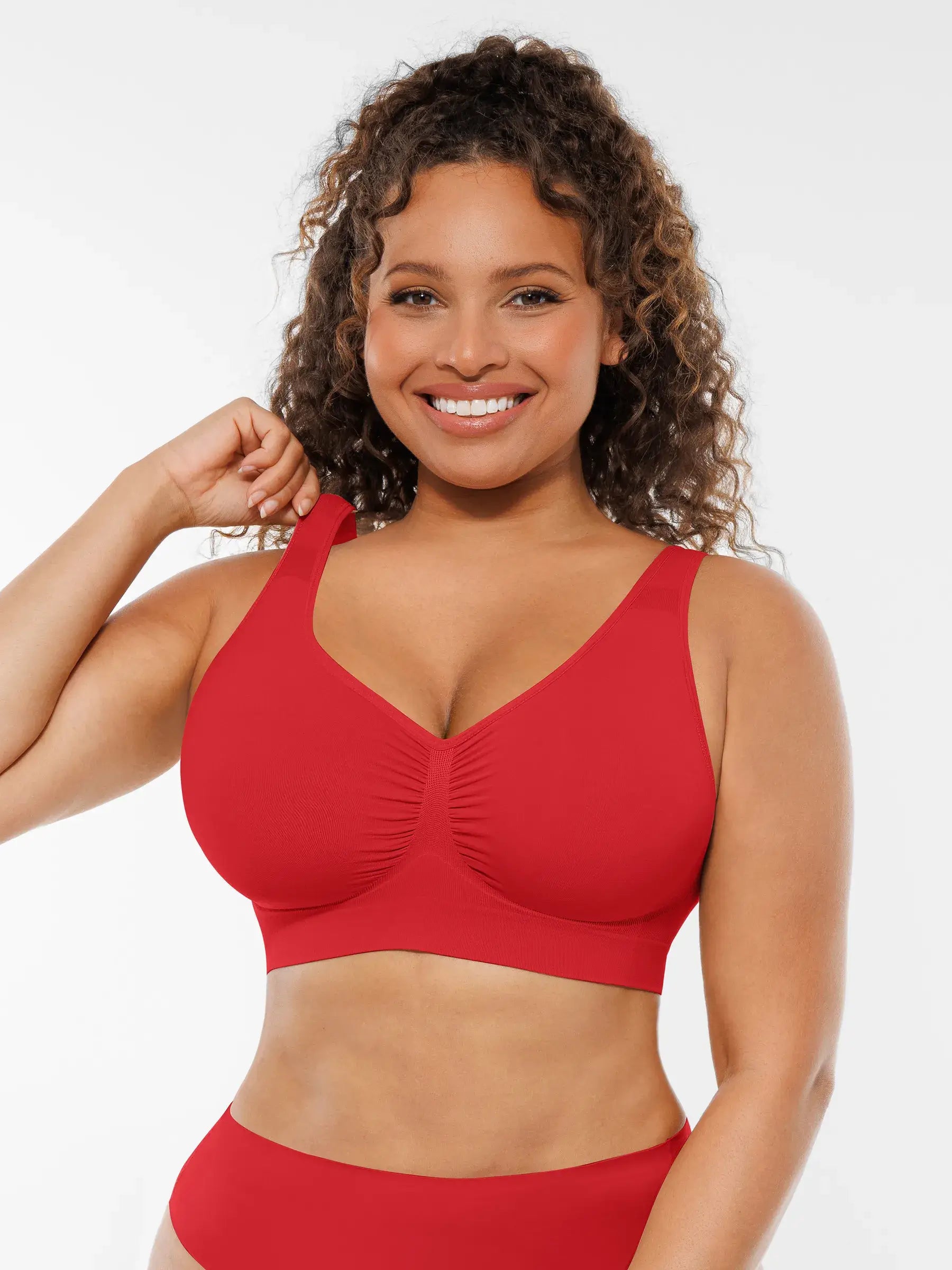 Women's Everyday Bra – No Underwire Wide-Strap Shapewear