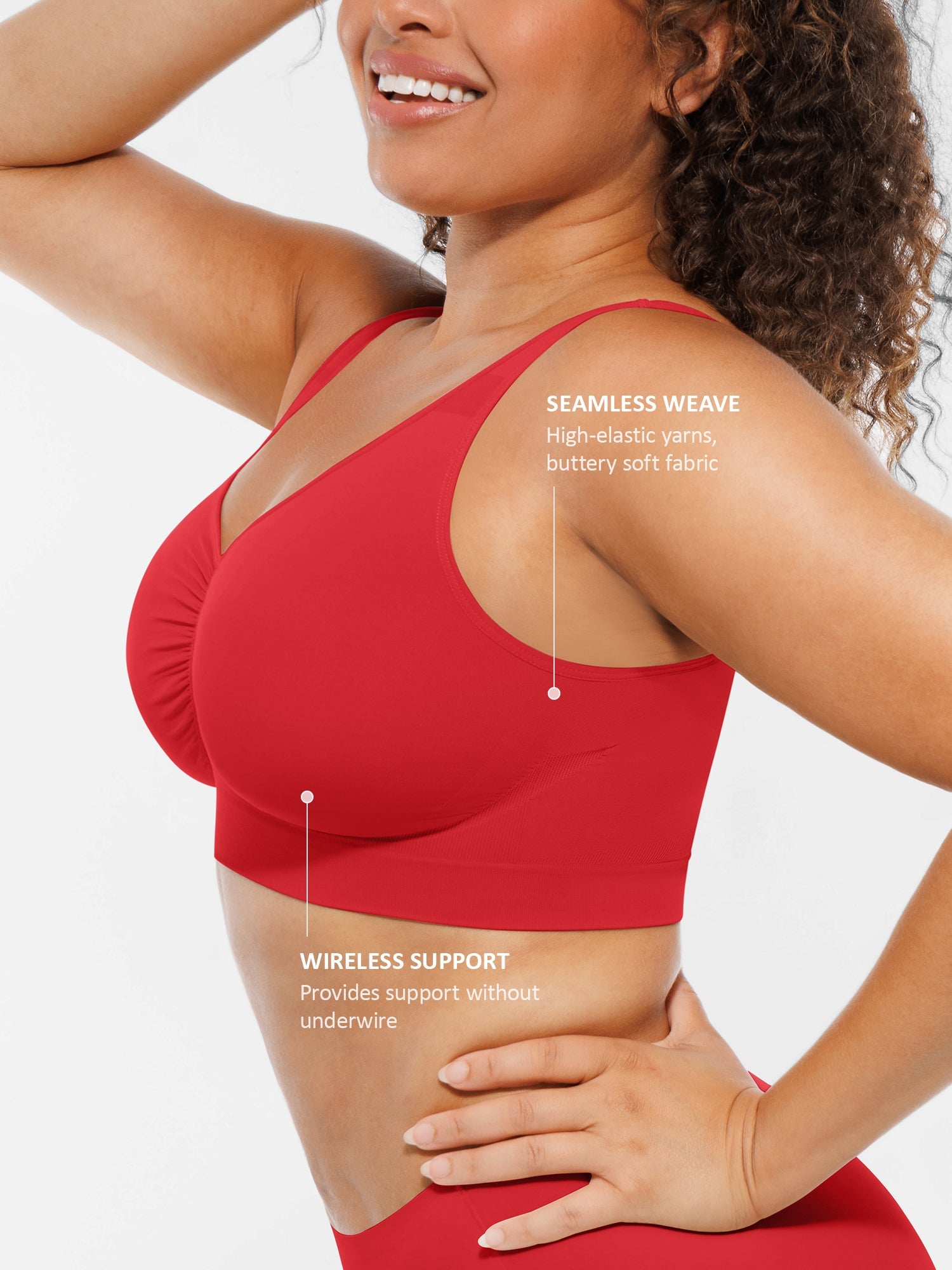 Women's Everyday Bra – No Underwire Wide-Strap Shapewear
