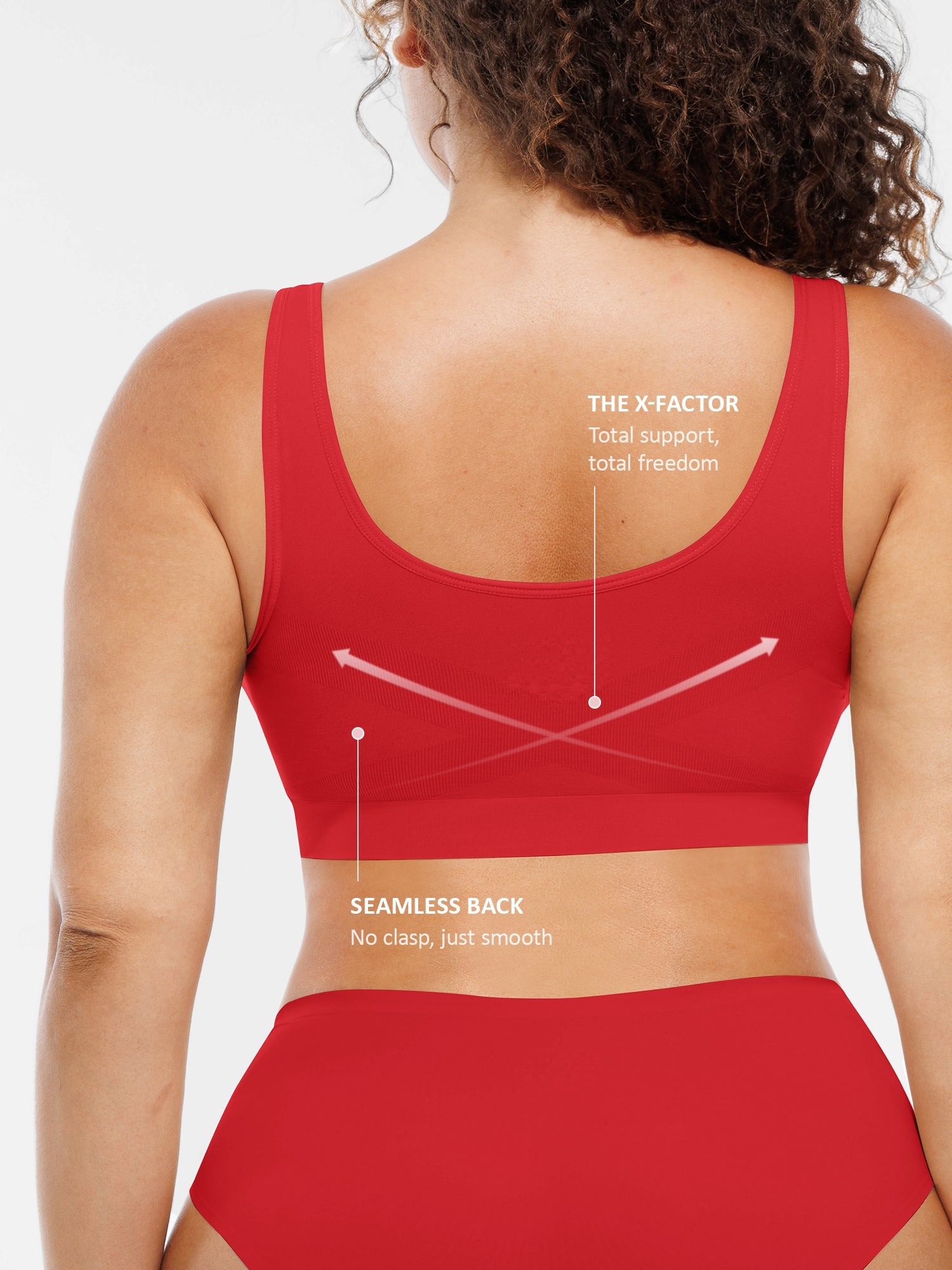 Women's Everyday Bra – No Underwire Wide-Strap Shapewear