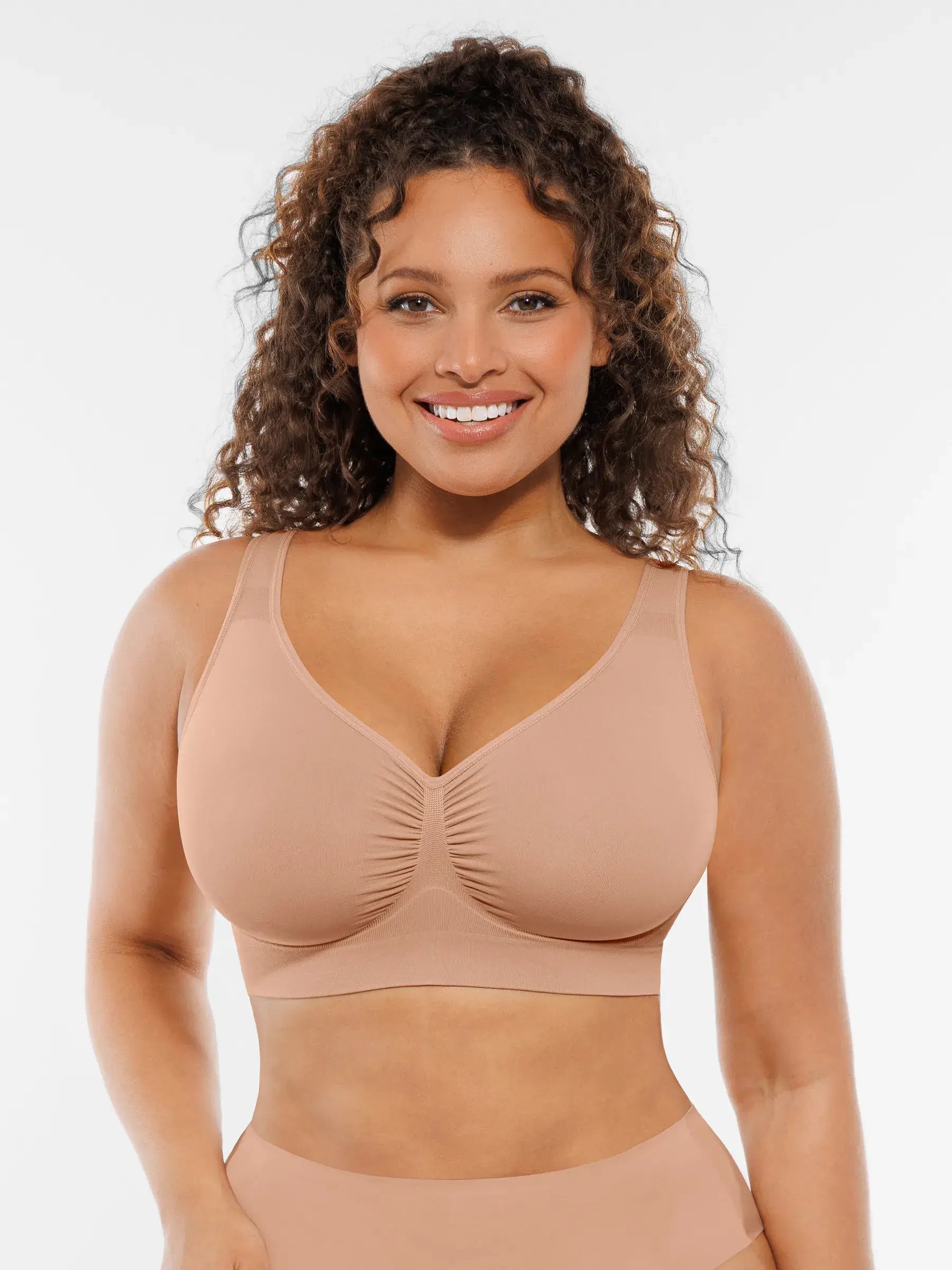 Women's Everyday Bra – No Underwire Wide-Strap Shapewear