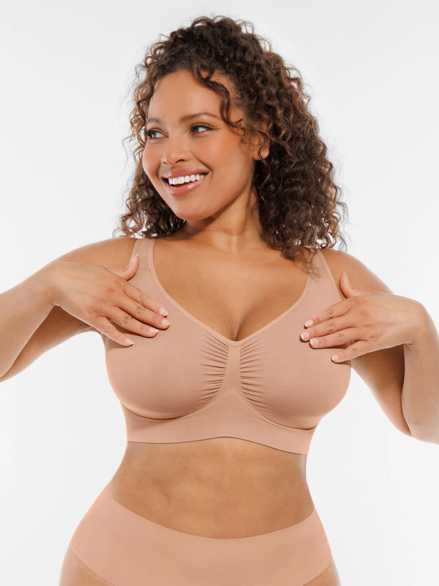 Women's Everyday Bra – No Underwire Wide-Strap Shapewear