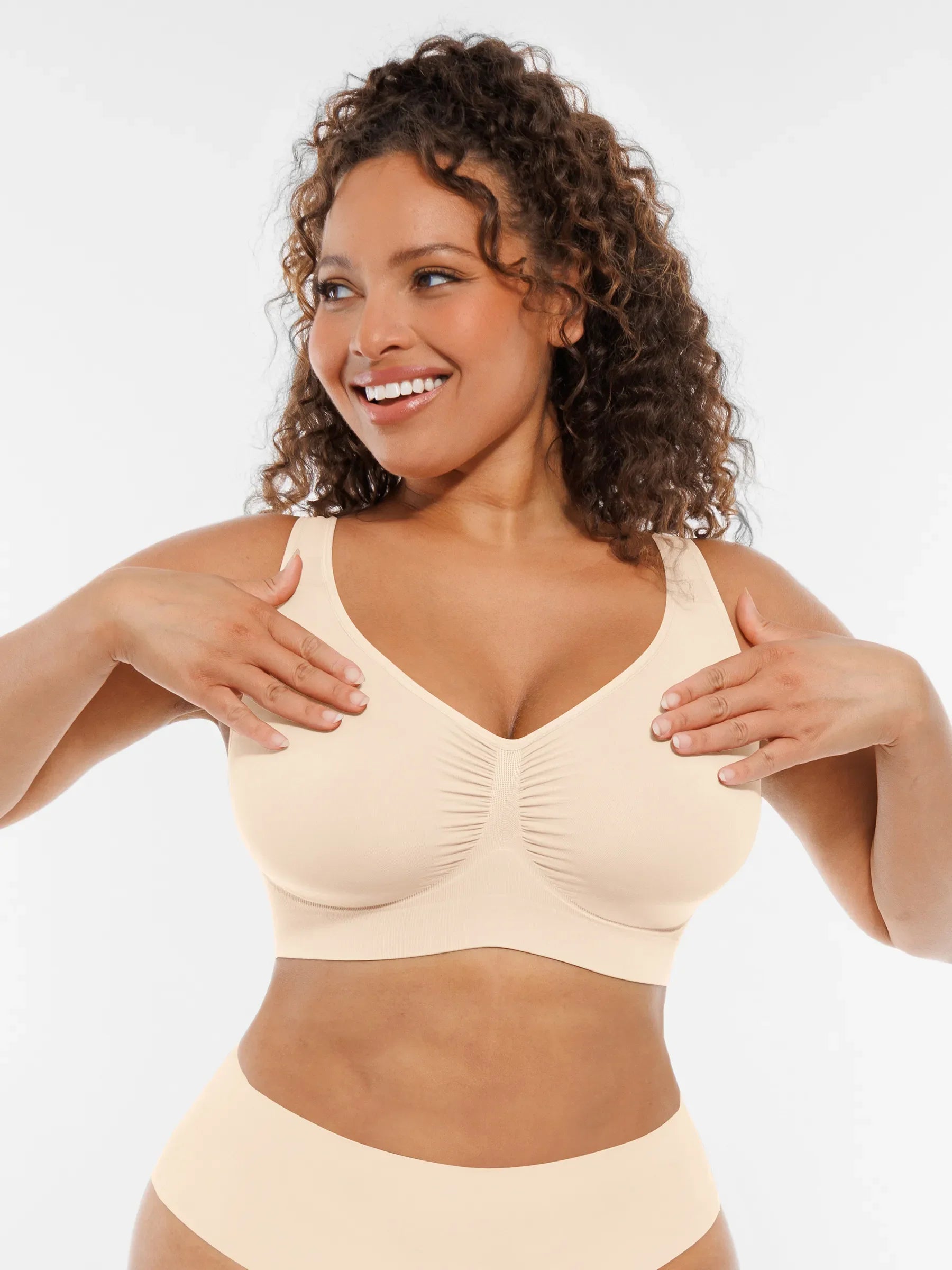 Women's Everyday Bra – No Underwire Wide-Strap Shapewear