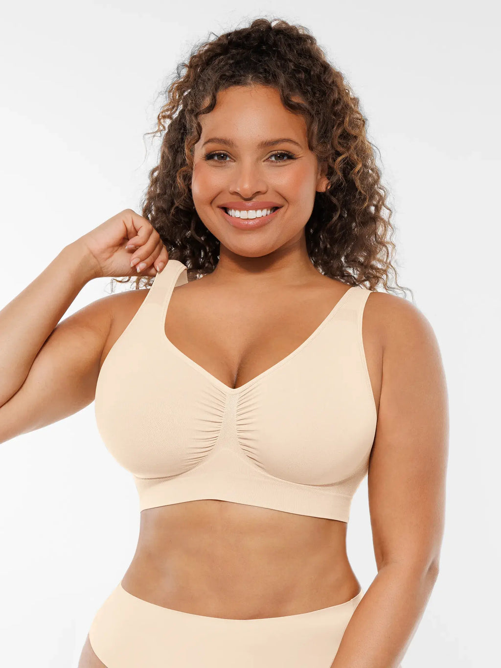 Women's Everyday Bra – No Underwire Wide-Strap Shapewear