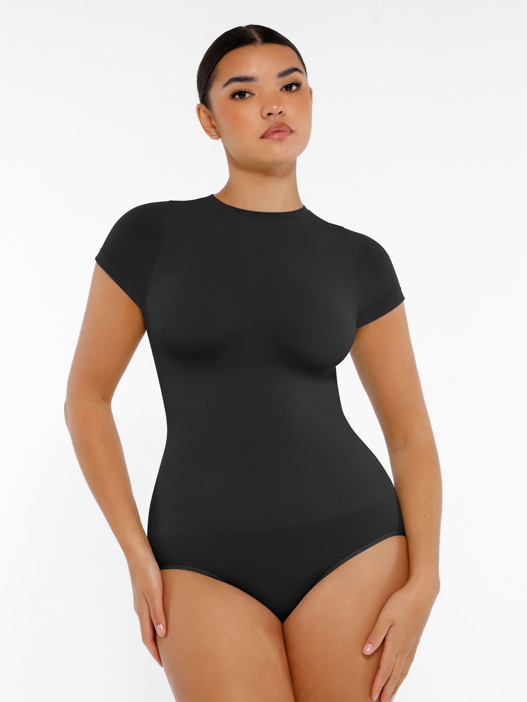 Women's Bodysuit – Seamless Crew Neck Shapewear