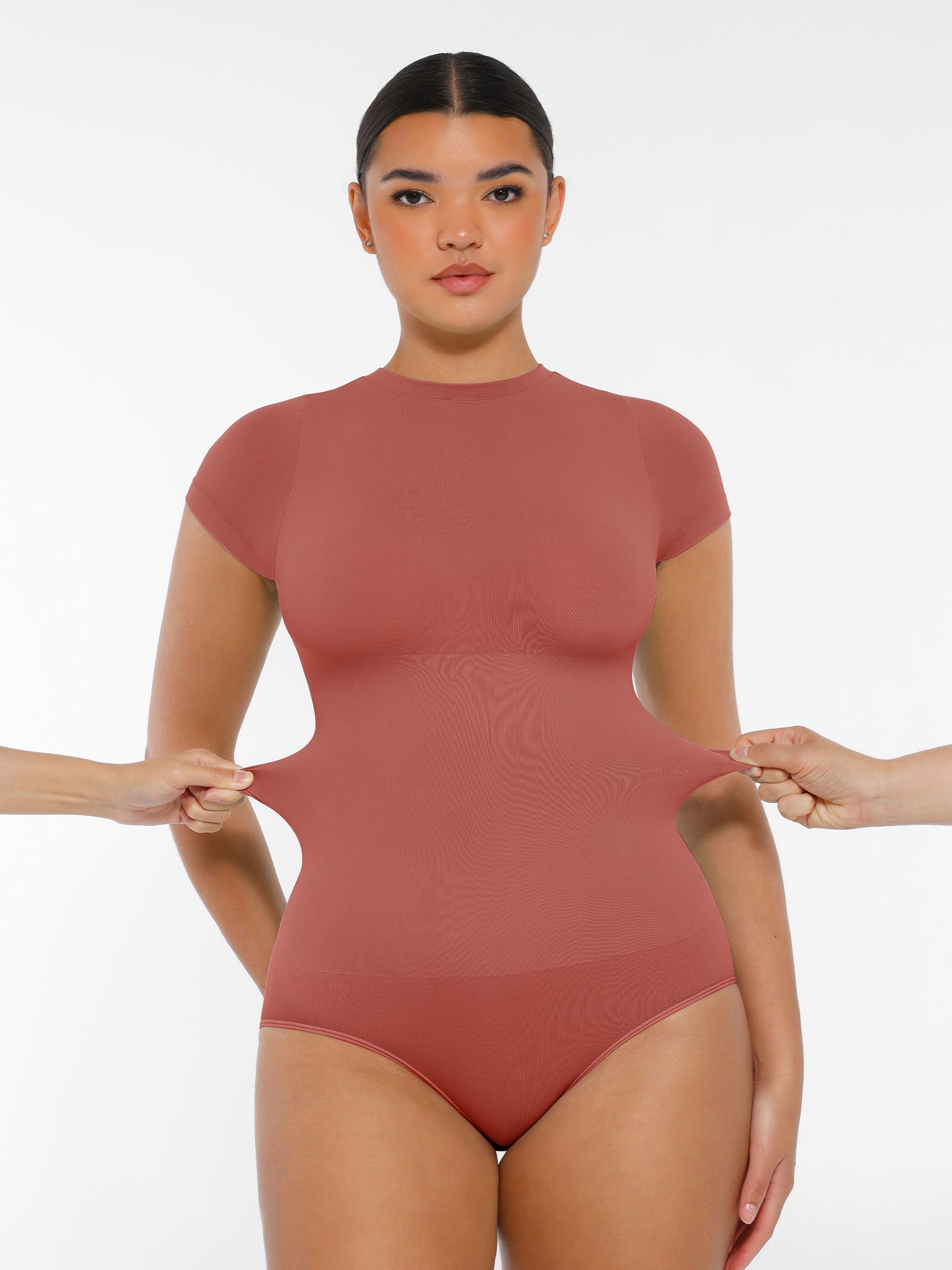 Women's Bodysuit – Seamless Crew Neck Shapewear