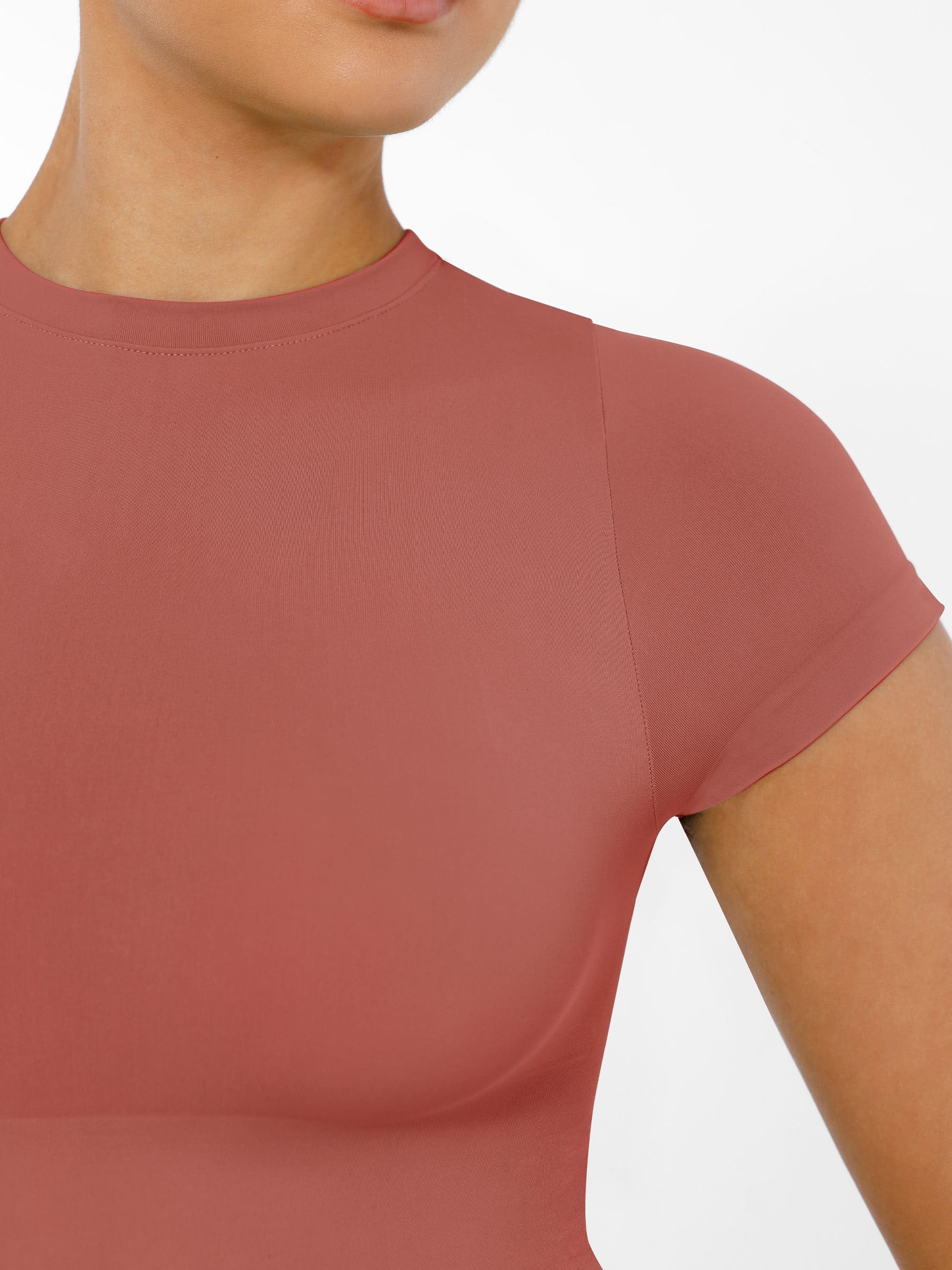 Women's Bodysuit – Seamless Crew Neck Shapewear