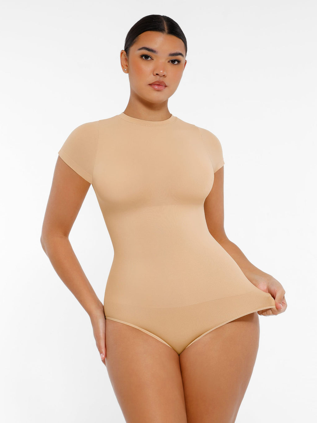 Women's Bodysuit – Seamless Crew Neck Shapewear