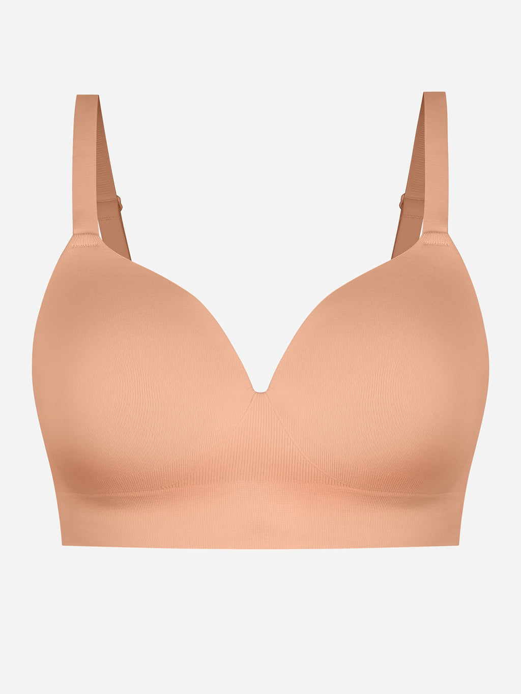 Women's Full Coverage Push-Up Comfort Wireless Bra