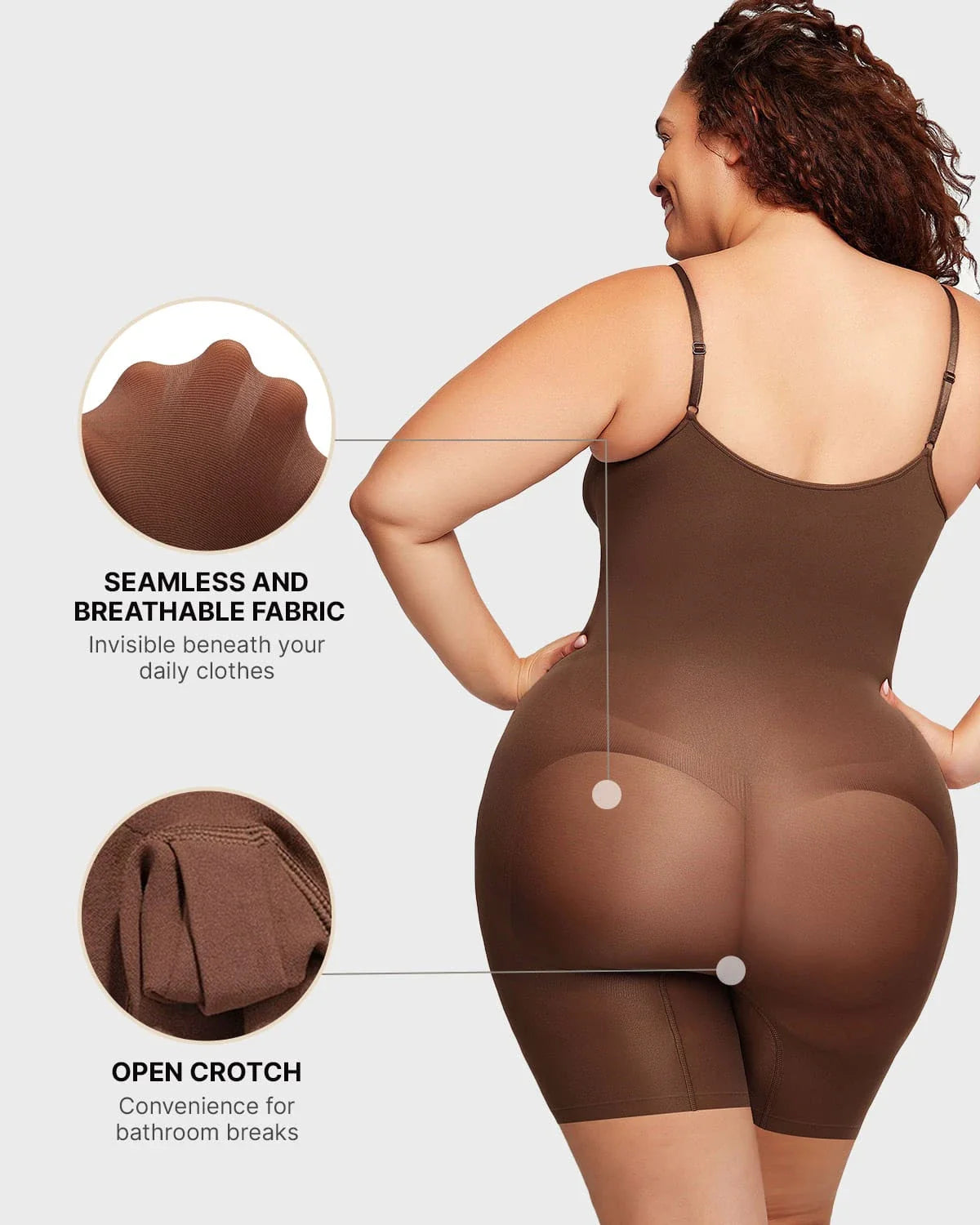 Skin Flow™ Full-Body Tummy-Control Bodysuit