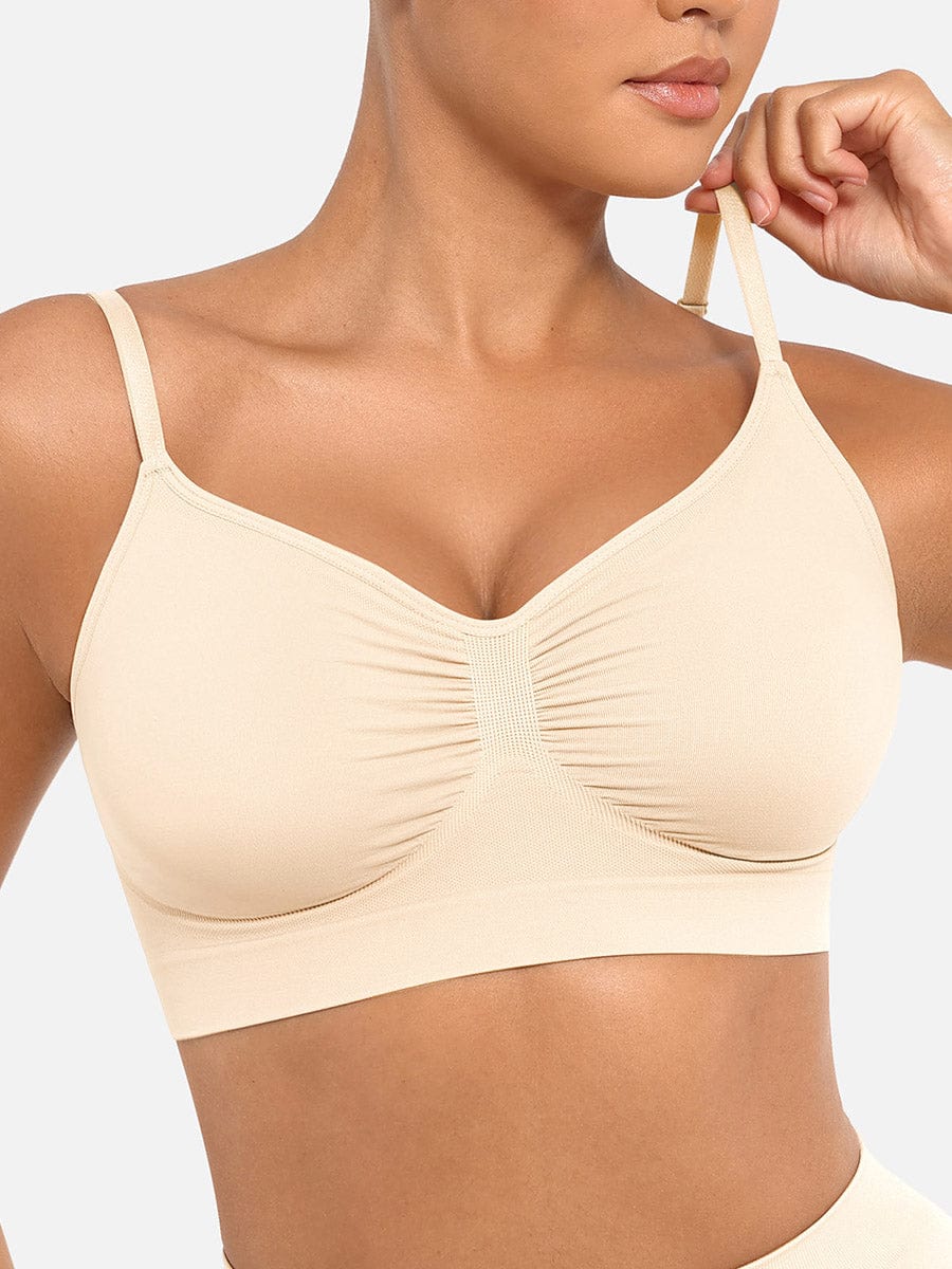 Women's Shaping Bra – Wireless Supportive Design with Adjustable Straps