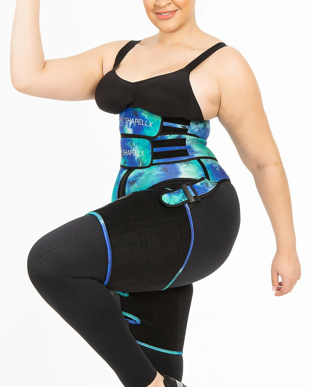 AirSlim® 3 in 1 Tie Dye Waist and Thigh Trimmer Butt Lifter