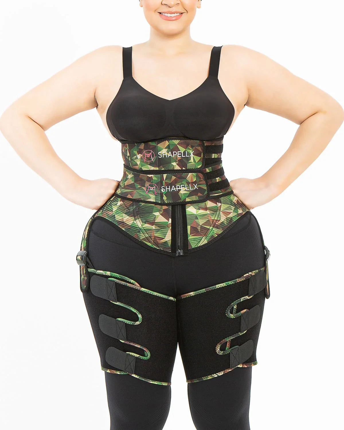 AirSlim® 3 in 1 Tie Dye Waist and Thigh Trimmer Butt Lifter