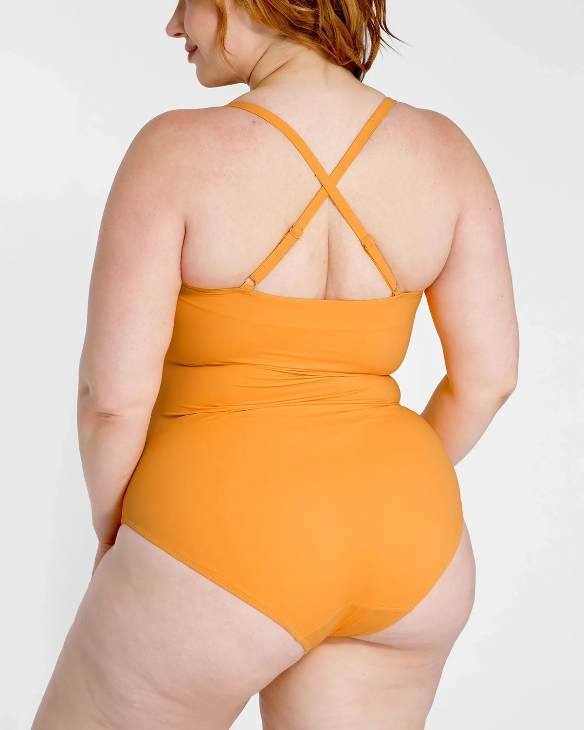 U-Ring Cut-Out Shaping Swimsuit