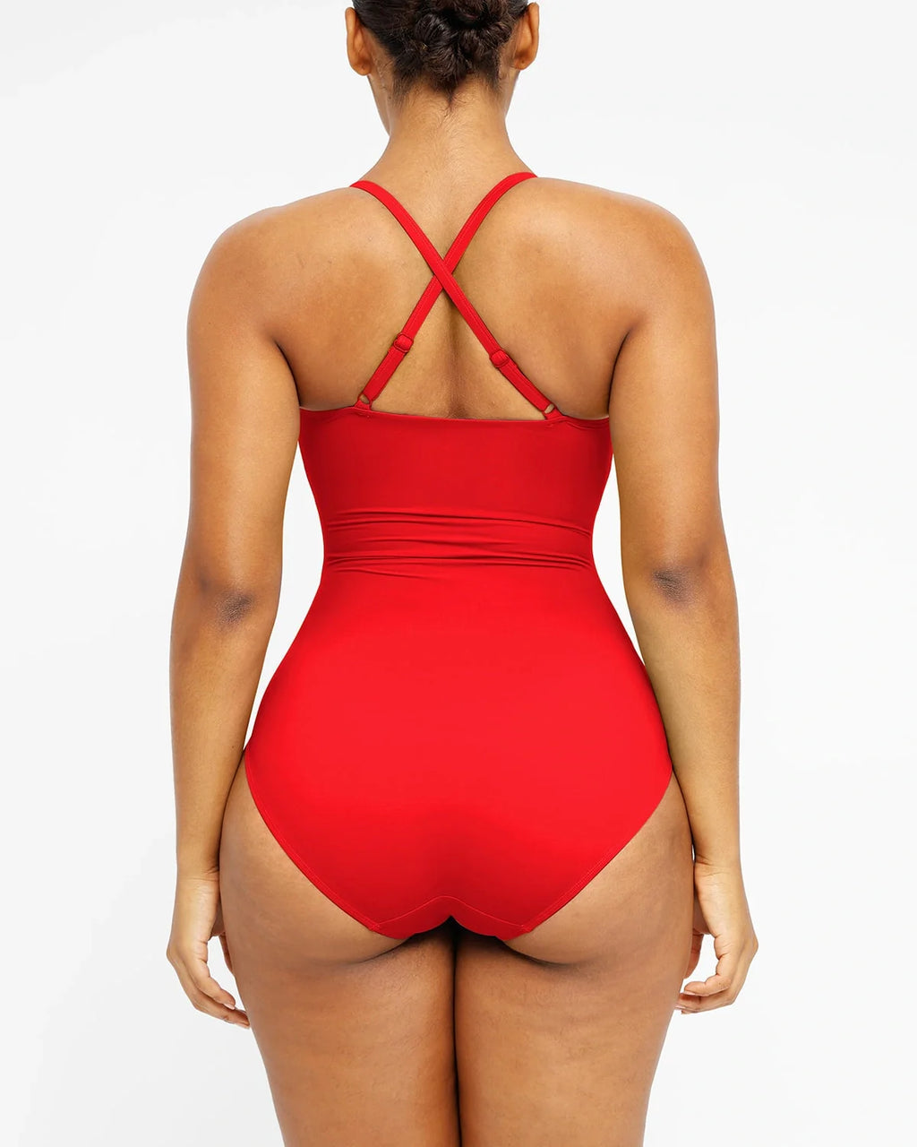 U-Ring Cut-Out Shaping Swimsuit