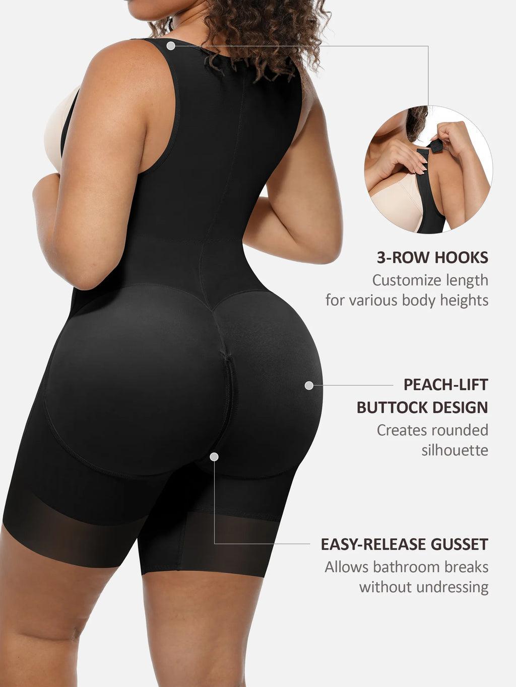 Women's Bodysuit – U-Shaped Tummy Control & Butt-Lifting Shapewear