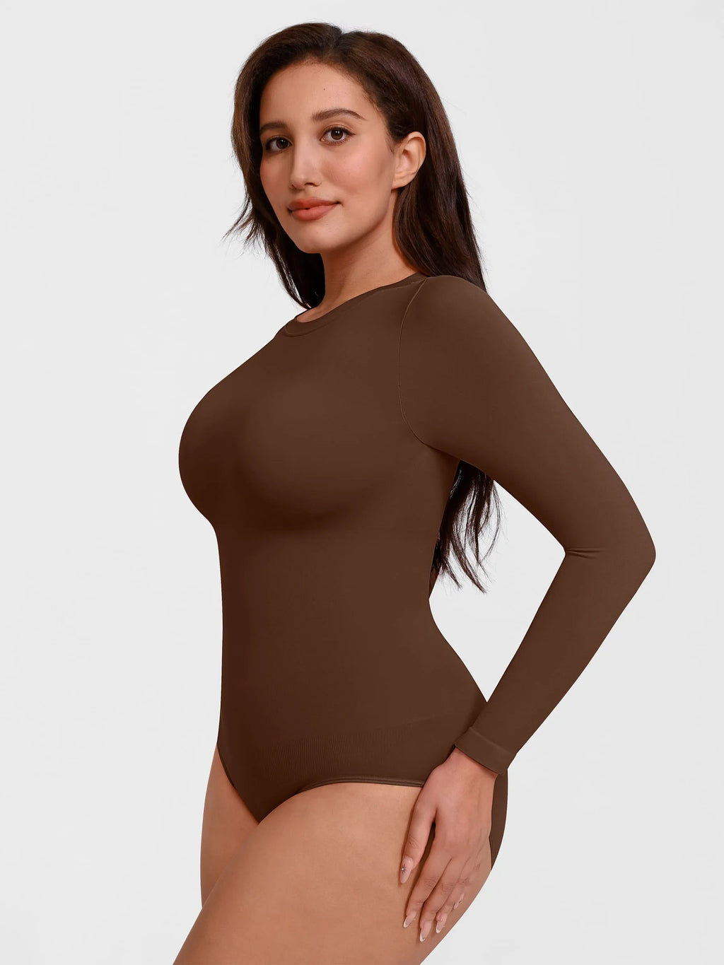 Women's Bodysuit – Ultra-Soft Crew Neck Shapewear