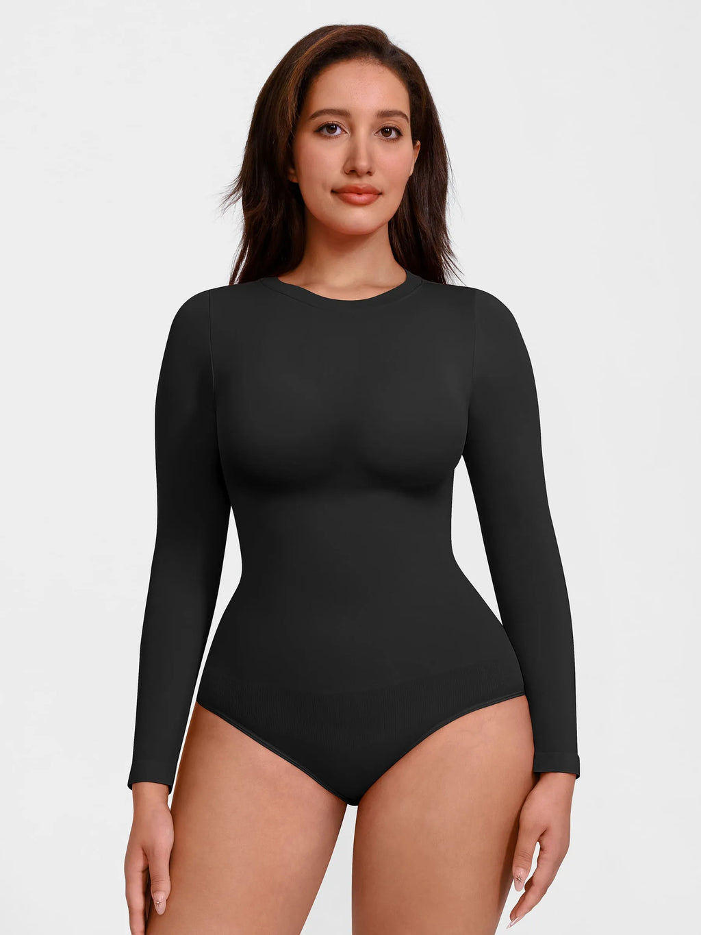 Women's Bodysuit – Ultra-Soft Crew Neck Shapewear