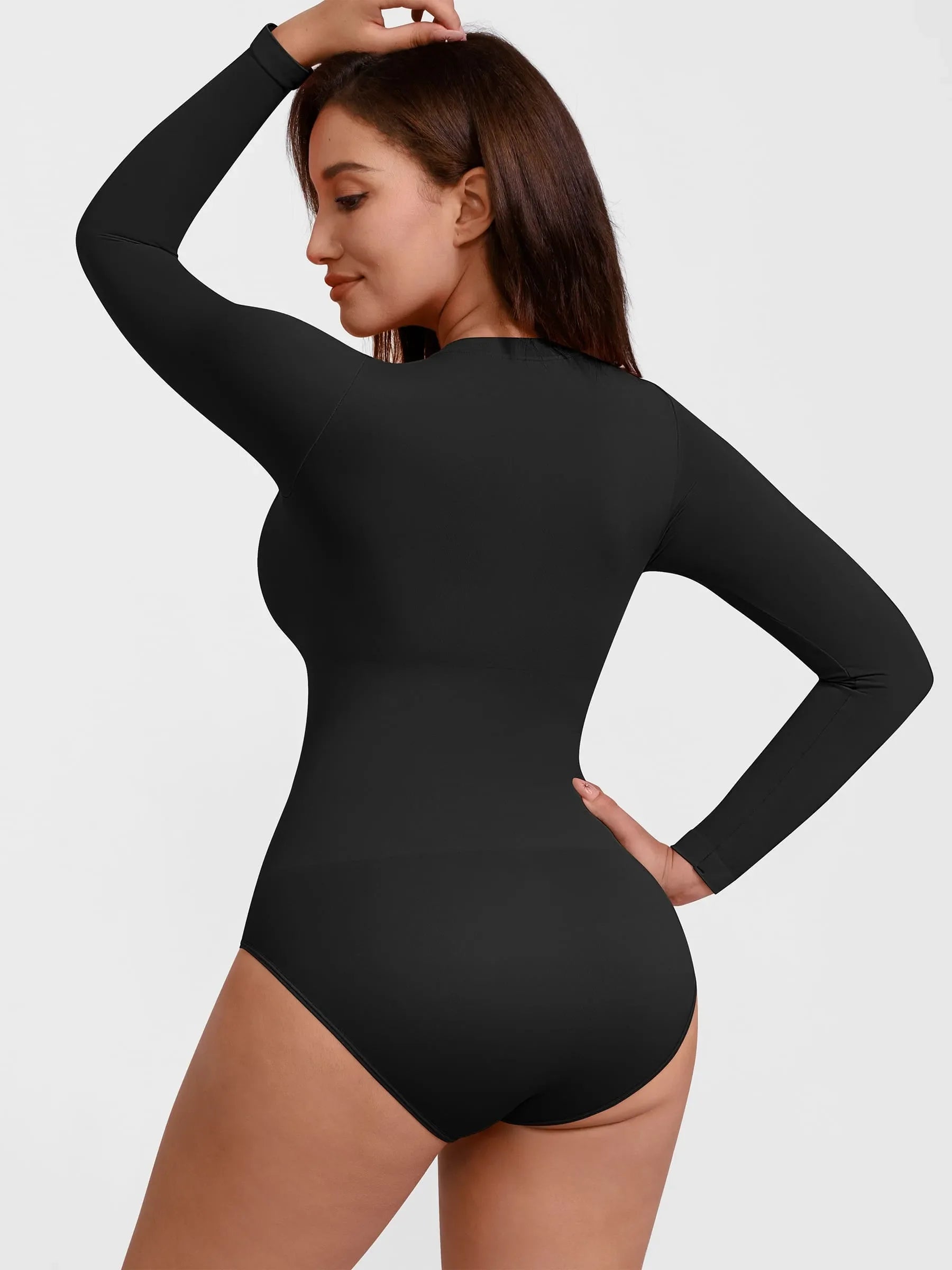 Women's Bodysuit – Ultra-Soft Crew Neck Shapewear