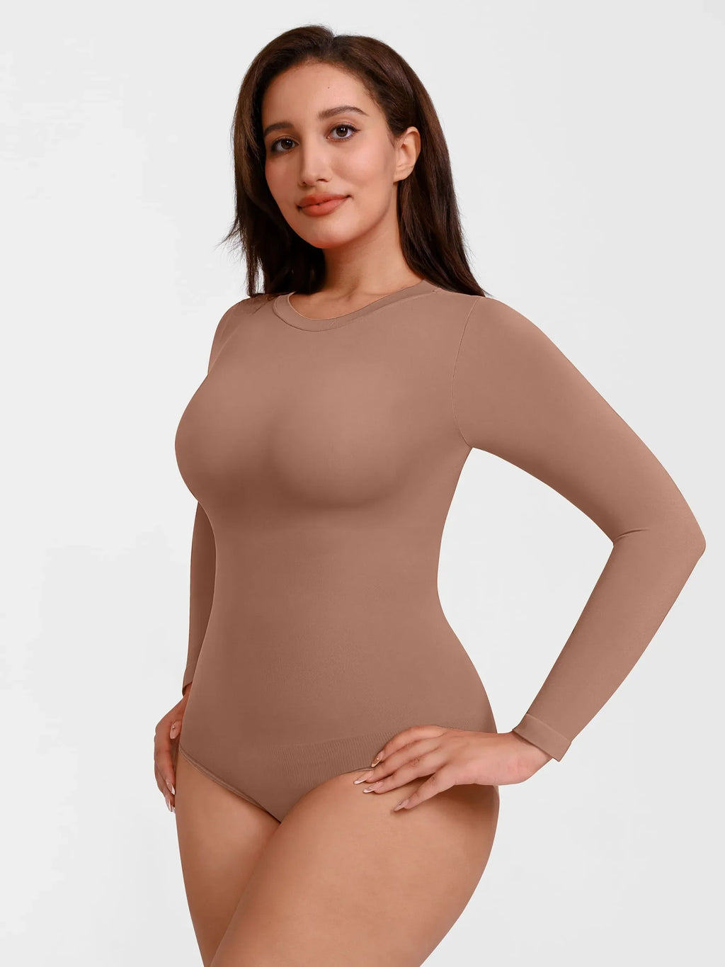 Women's Bodysuit – Ultra-Soft Crew Neck Shapewear