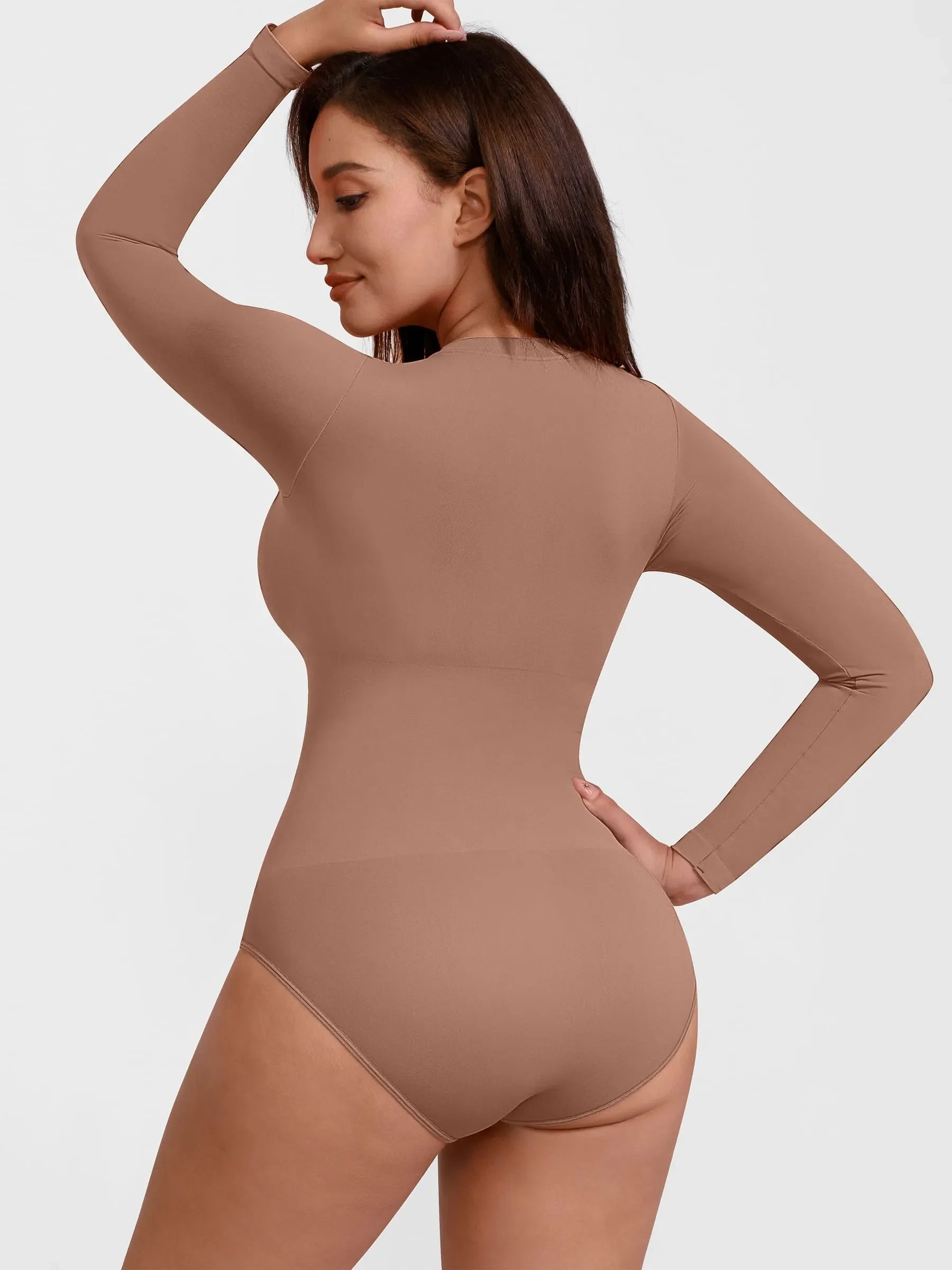 Women's Bodysuit – Ultra-Soft Crew Neck Shapewear