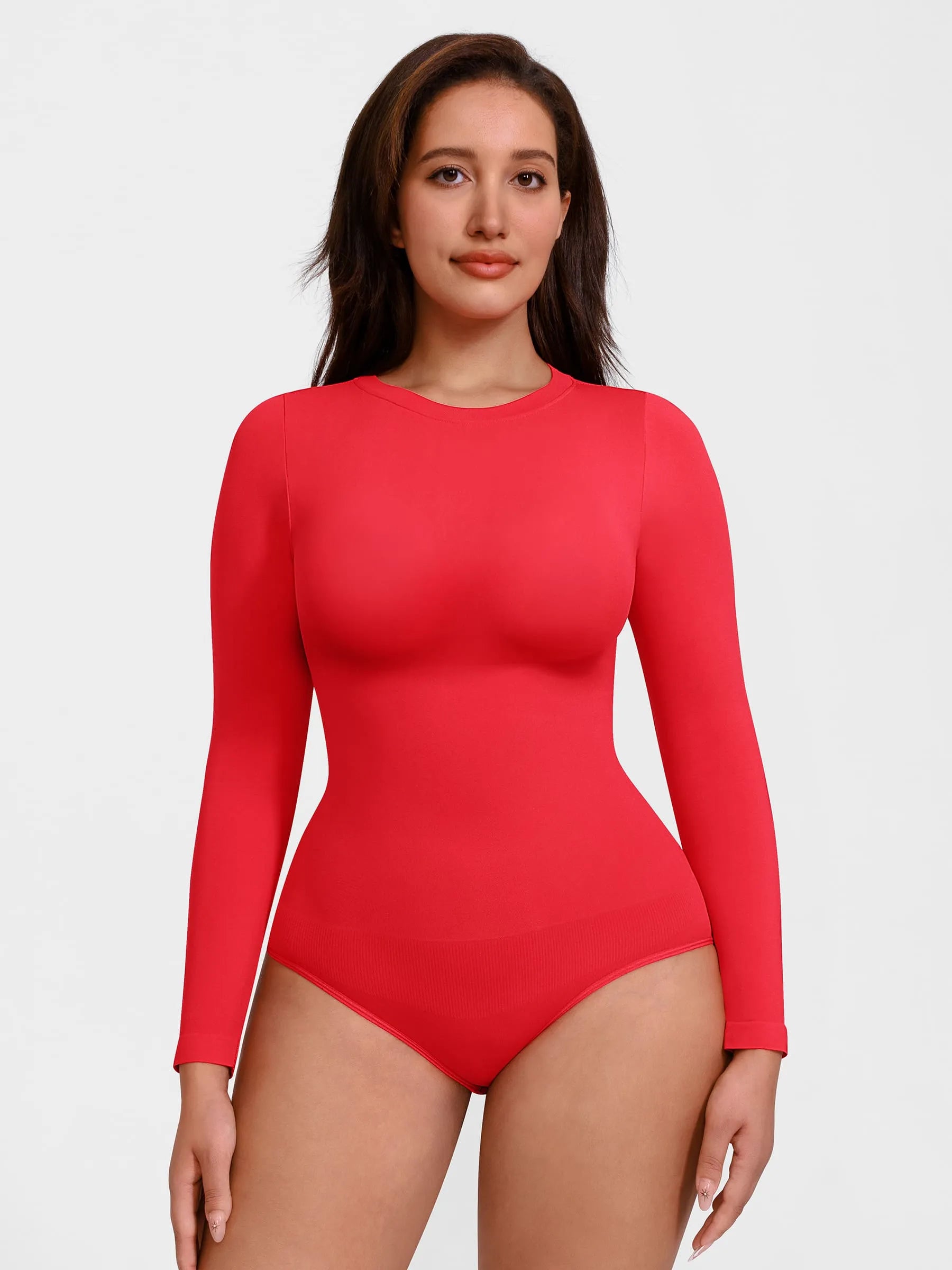 Women's Bodysuit – Ultra-Soft Crew Neck Shapewear
