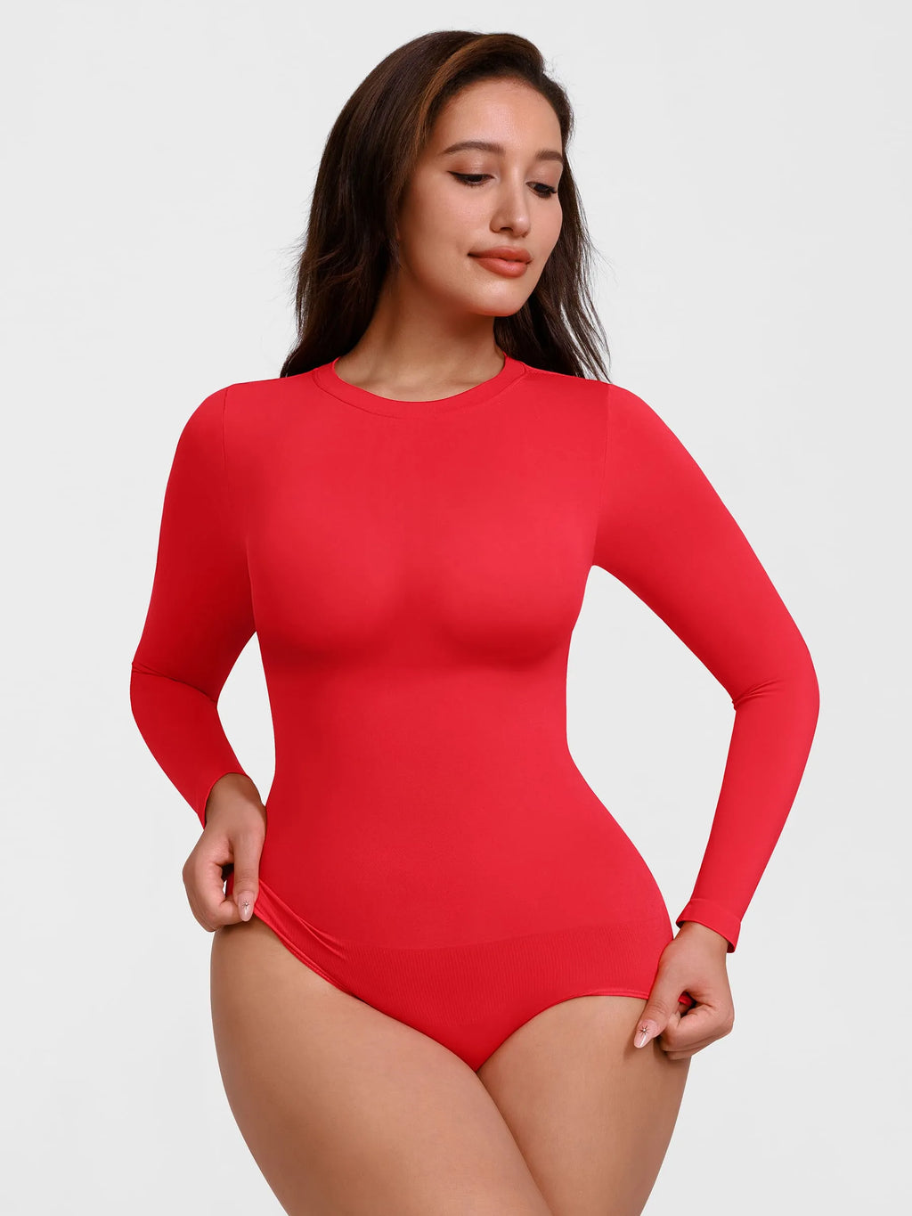 Women's Bodysuit – Ultra-Soft Crew Neck Shapewear