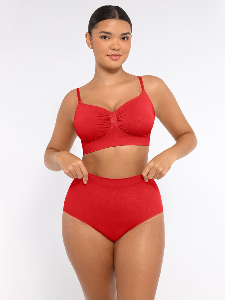 Women's Shaping Bra – Wireless Supportive Design with Adjustable Straps