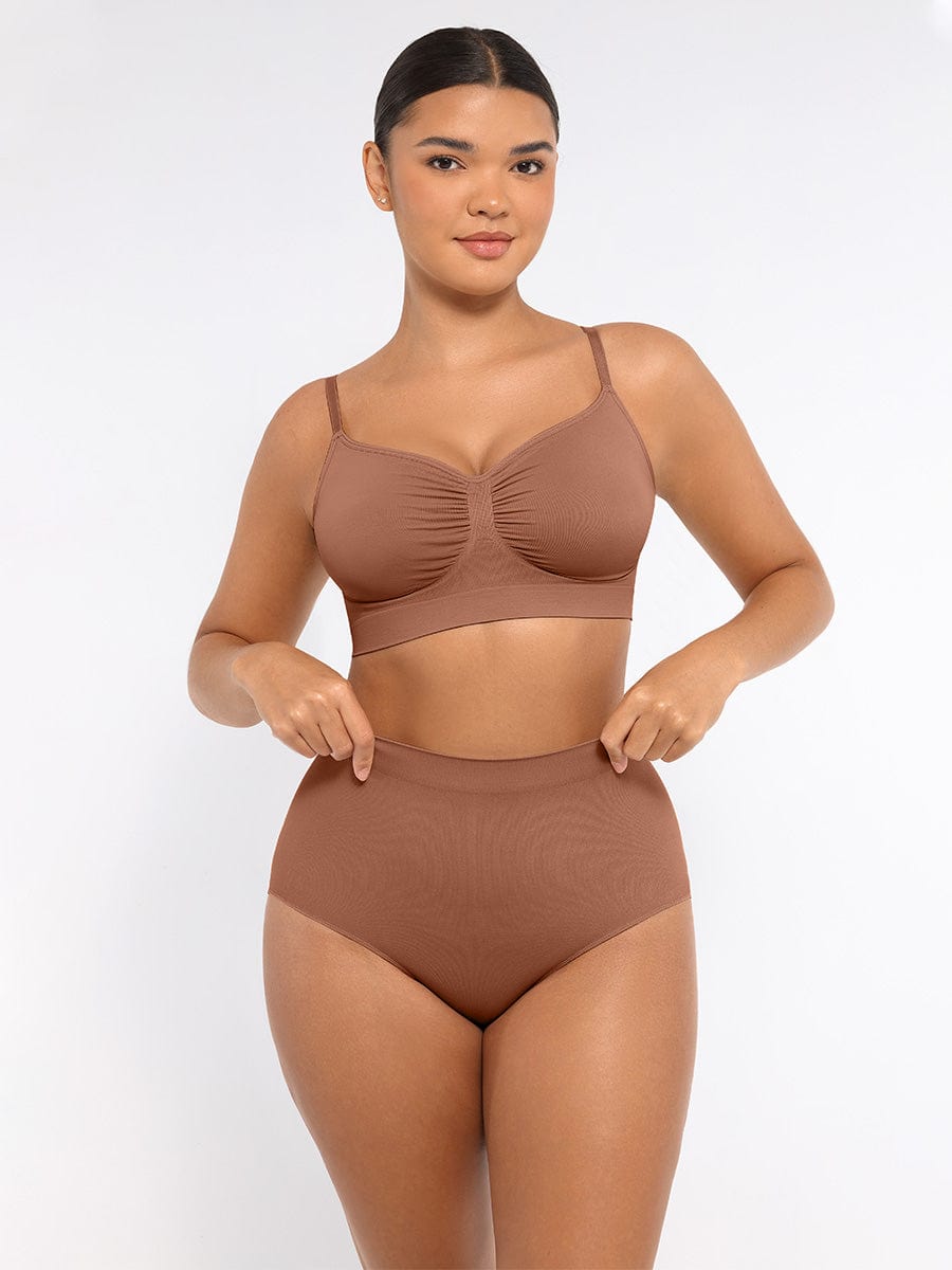 Women's Shaping Bra – Wireless Supportive Design with Adjustable Straps