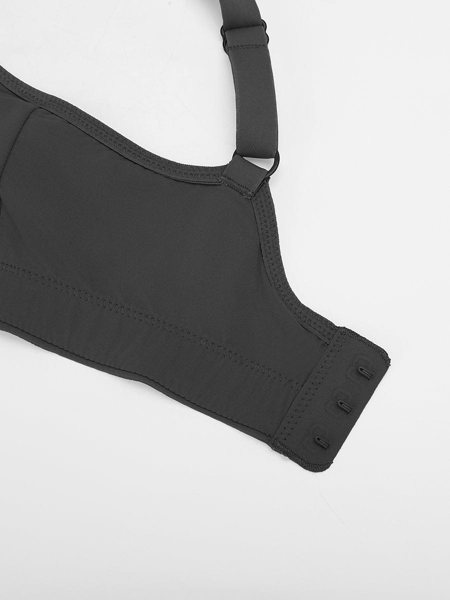 Women's Bralette – Seamless Underarm Smoothing V-Neck with Adjustable Straps