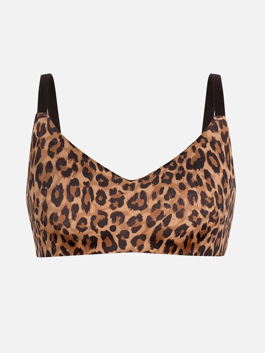 Women's Bralette – Seamless Underarm Smoothing V-Neck with Adjustable Straps