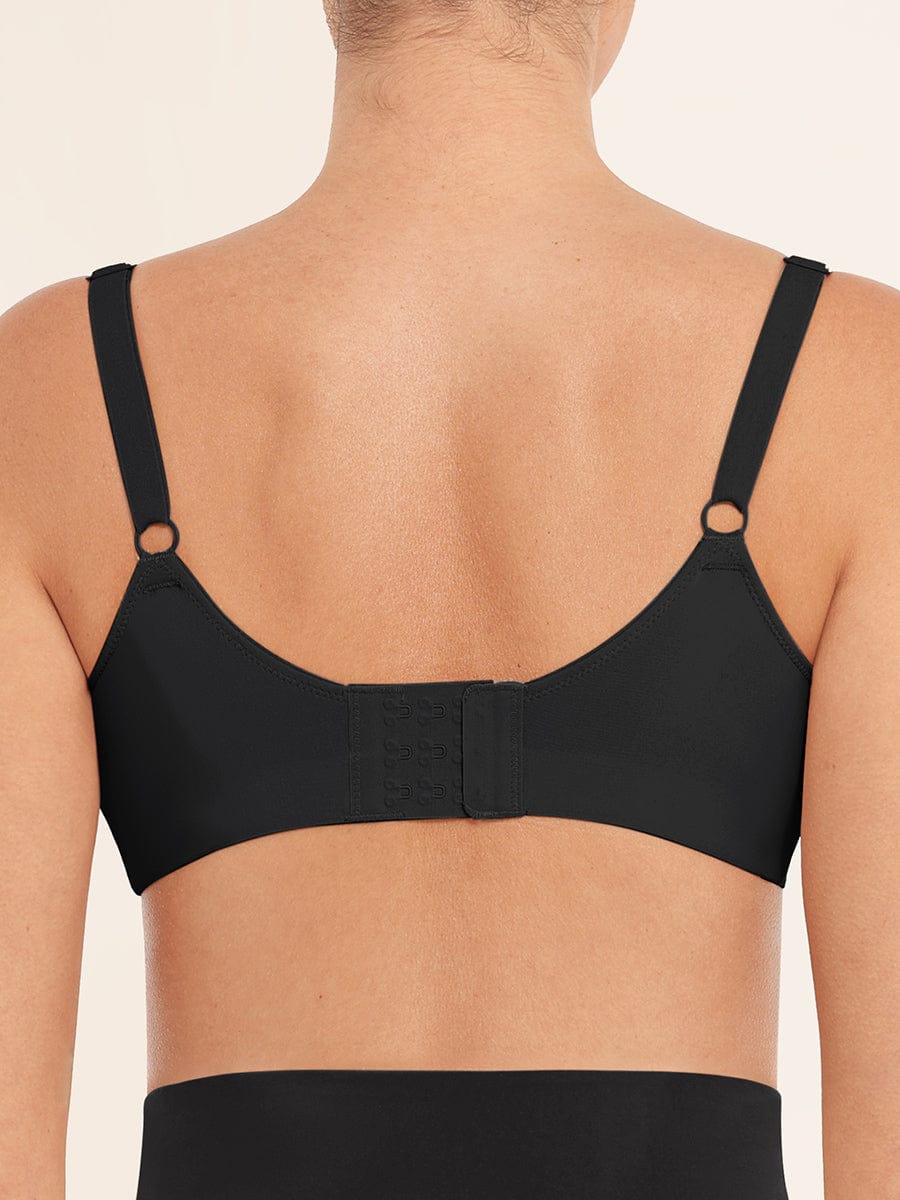 Women's Bralette – Seamless Underarm Smoothing V-Neck with Adjustable Straps