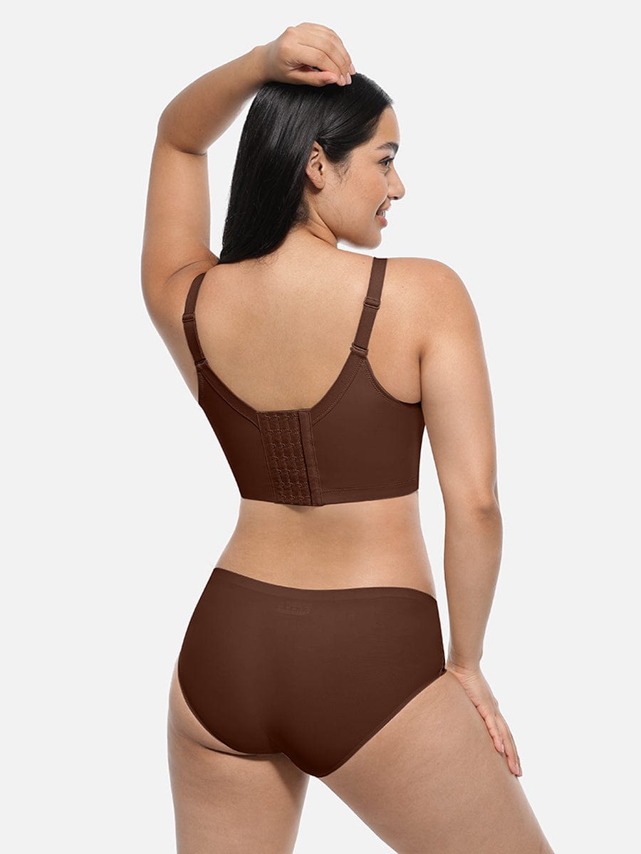 Women's Full-Coverage Bra – Underwire Push-Up Sculpting Bra