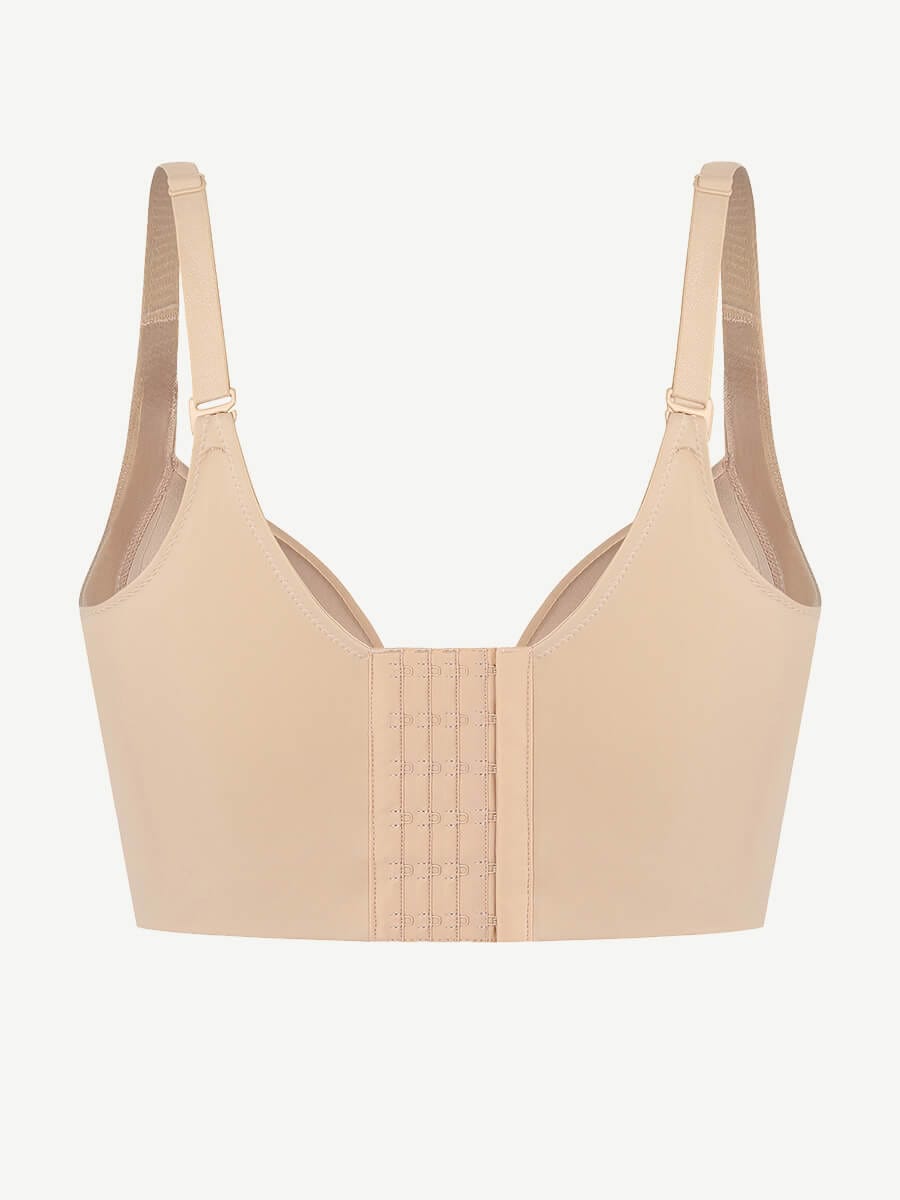 Women's Full-Coverage Bra – Underwire Push-Up Sculpting Skin Like Bra