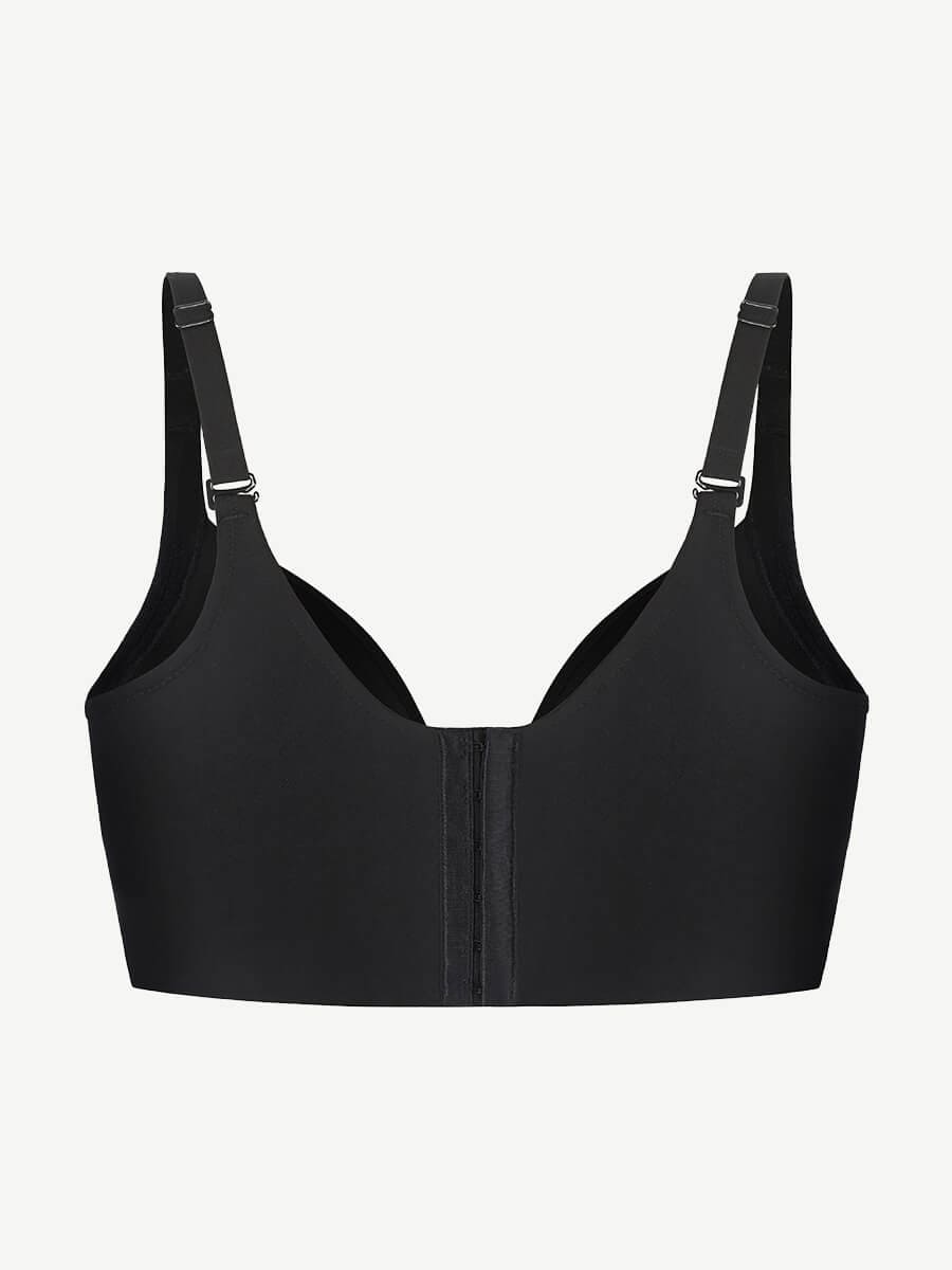 Women's Full-Coverage Bra – Underwire Push-Up Sculpting & Back-Fat Control