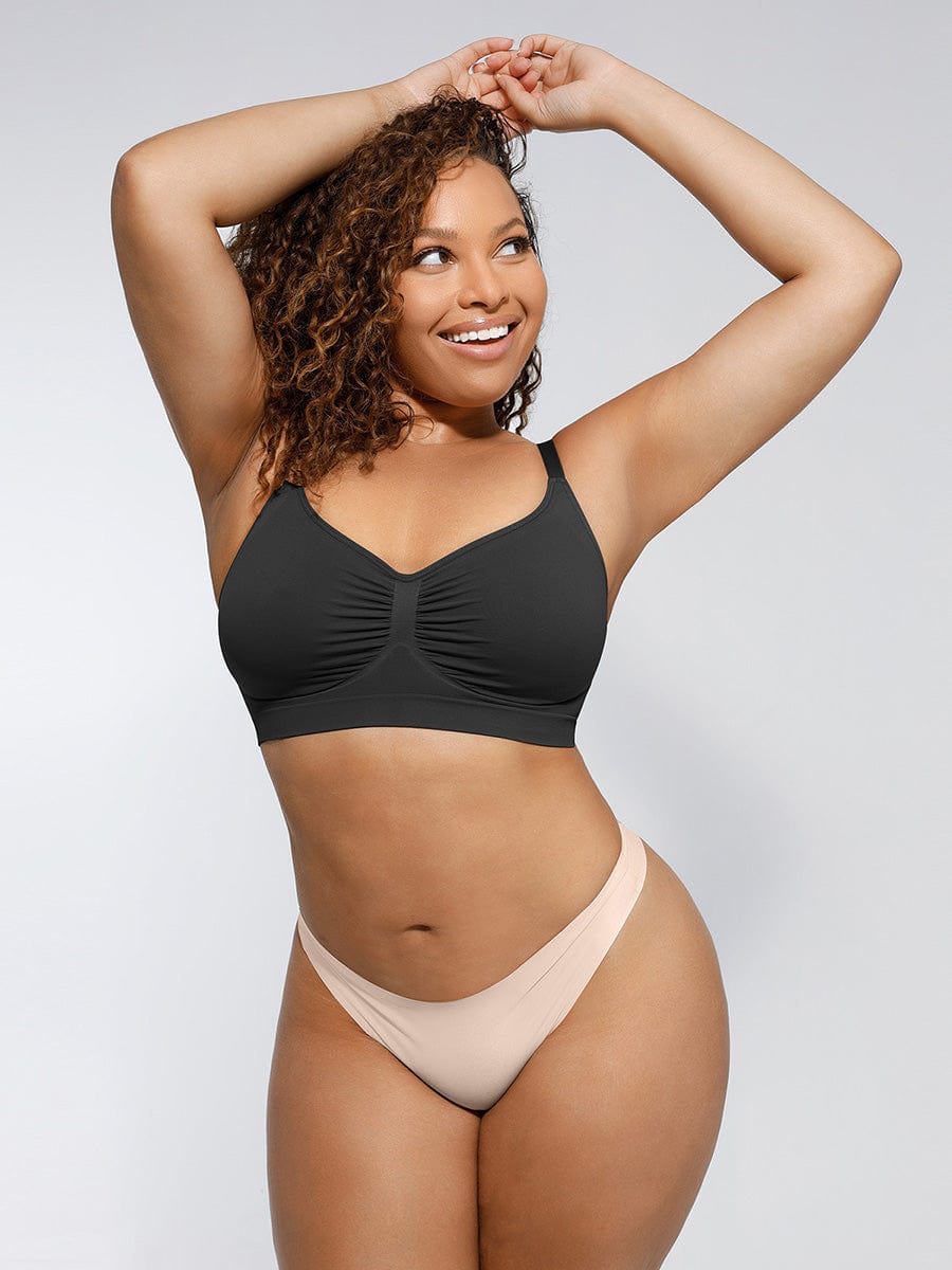 Women's Shaping Bra – Wireless Supportive Design with Adjustable Straps