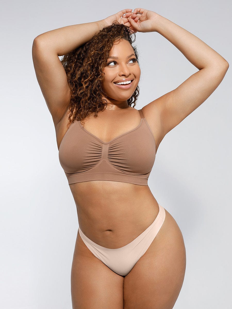 Women's Shaping Bra – Wireless Supportive Design with Adjustable Straps